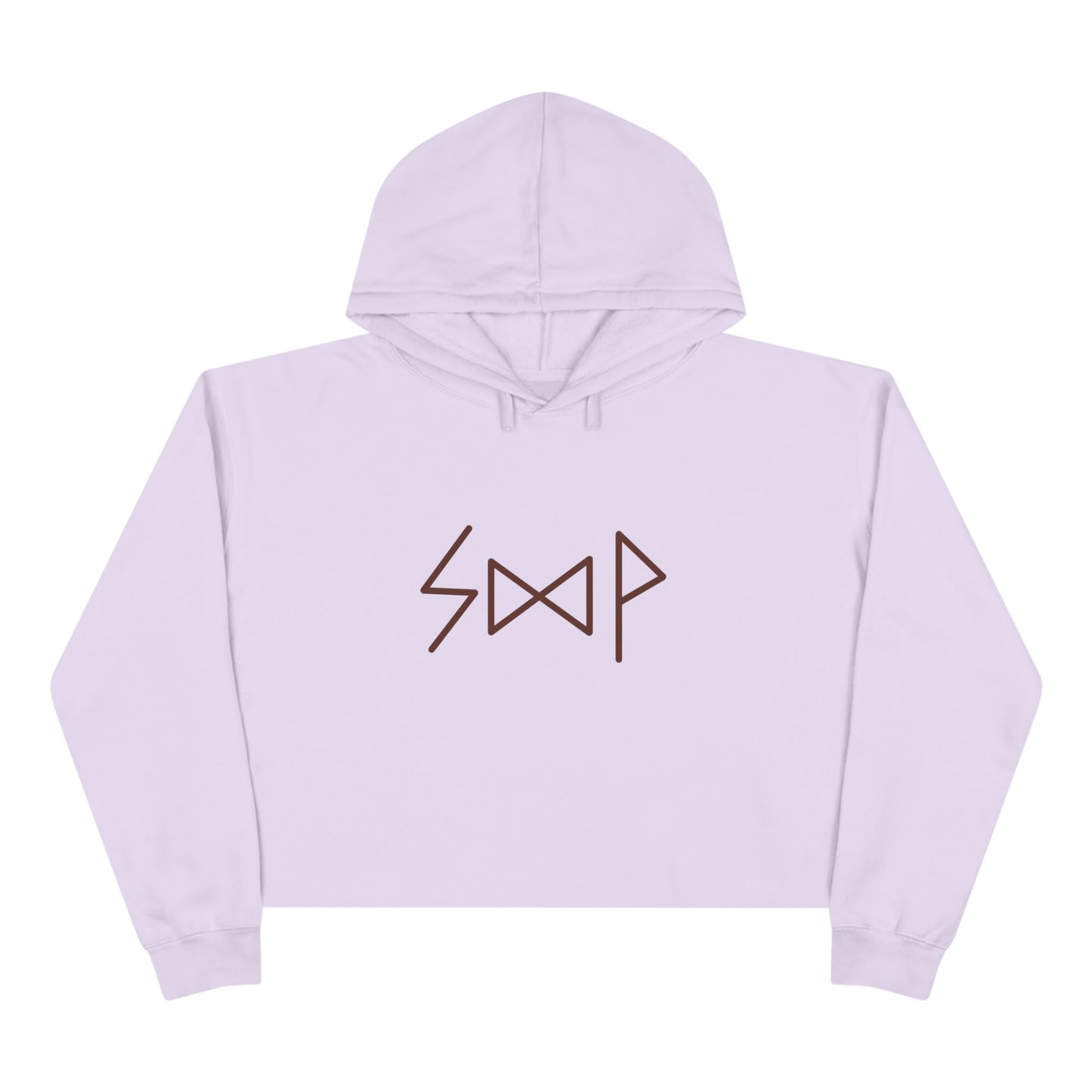 "A Successful Way Out of The Situation" Crop Hoodie