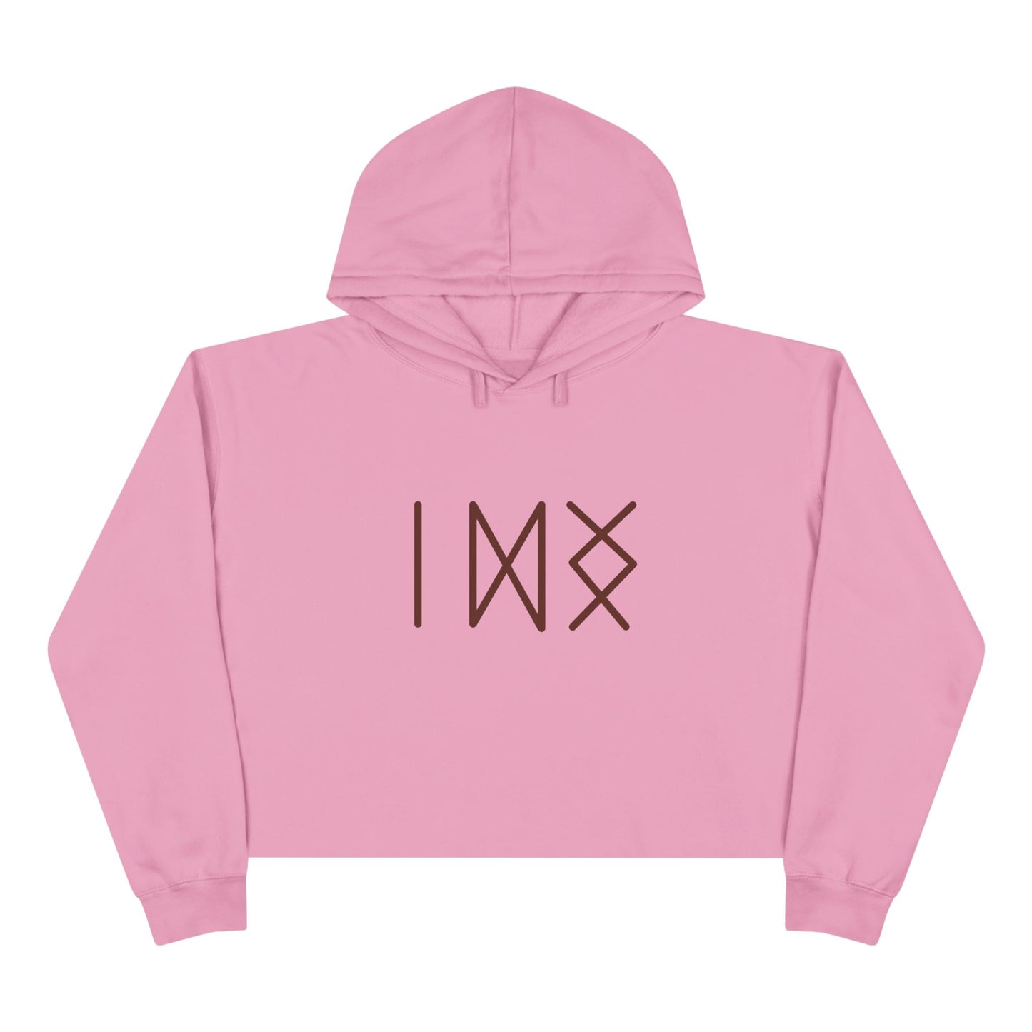 "Capable of Bringing Absolutely Any Sphere of Life From a State of Stagnation To a Positive State" Crop Hoodie