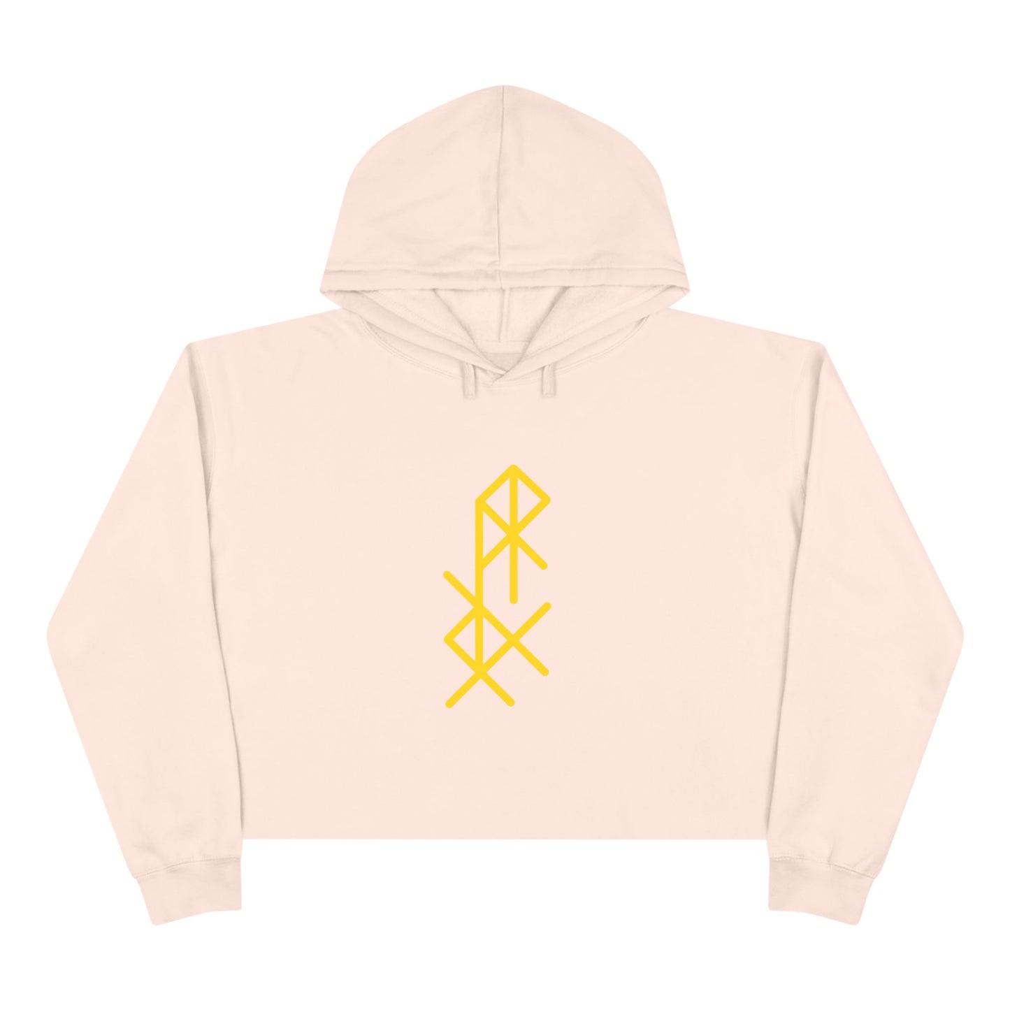 "Winning the lottery & luck" Crop Hoodie