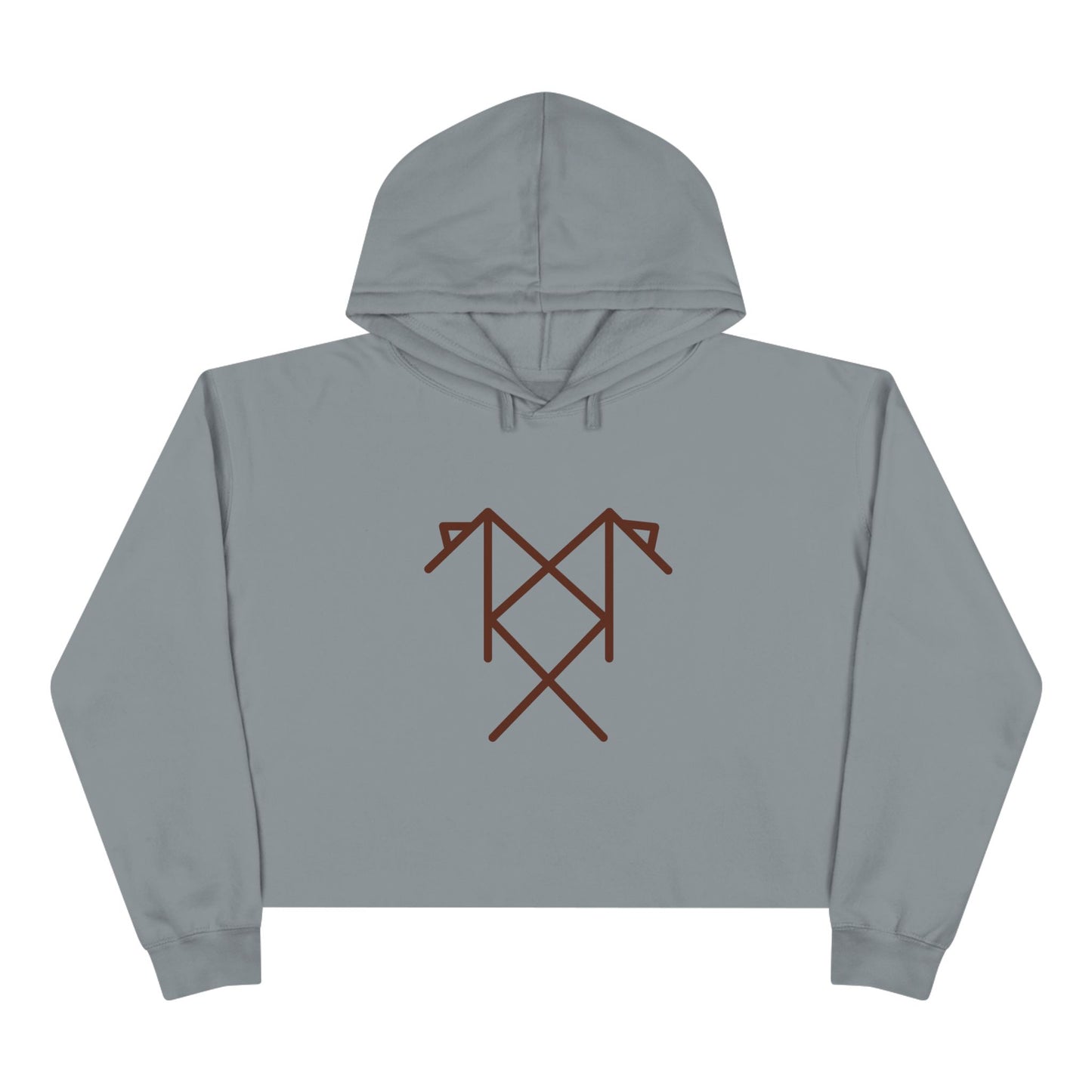 "Eliminate All Obstacles, Barriers, Blocks on Your Path to Achieve Any Goal" Crop Hoodie