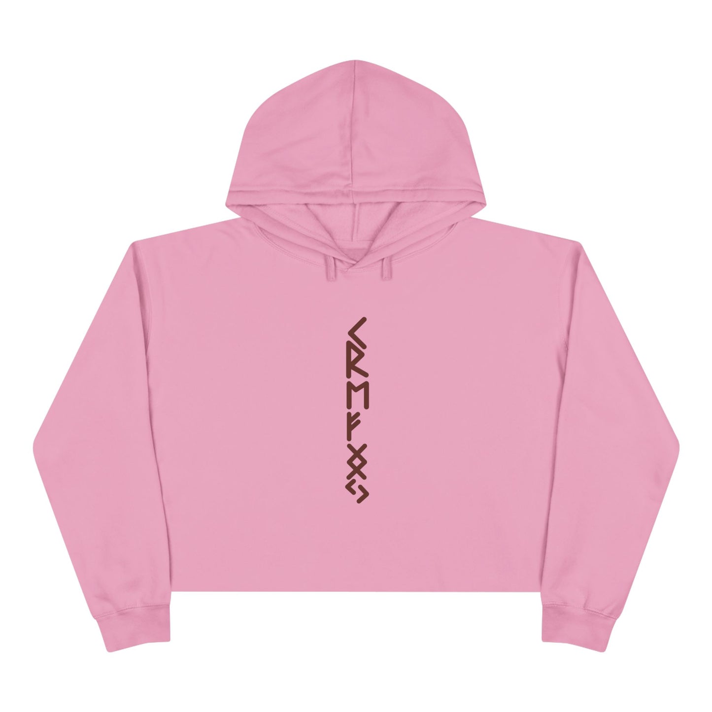 "Attract The Necessary Resources And Probabilities" Crop Hoodie