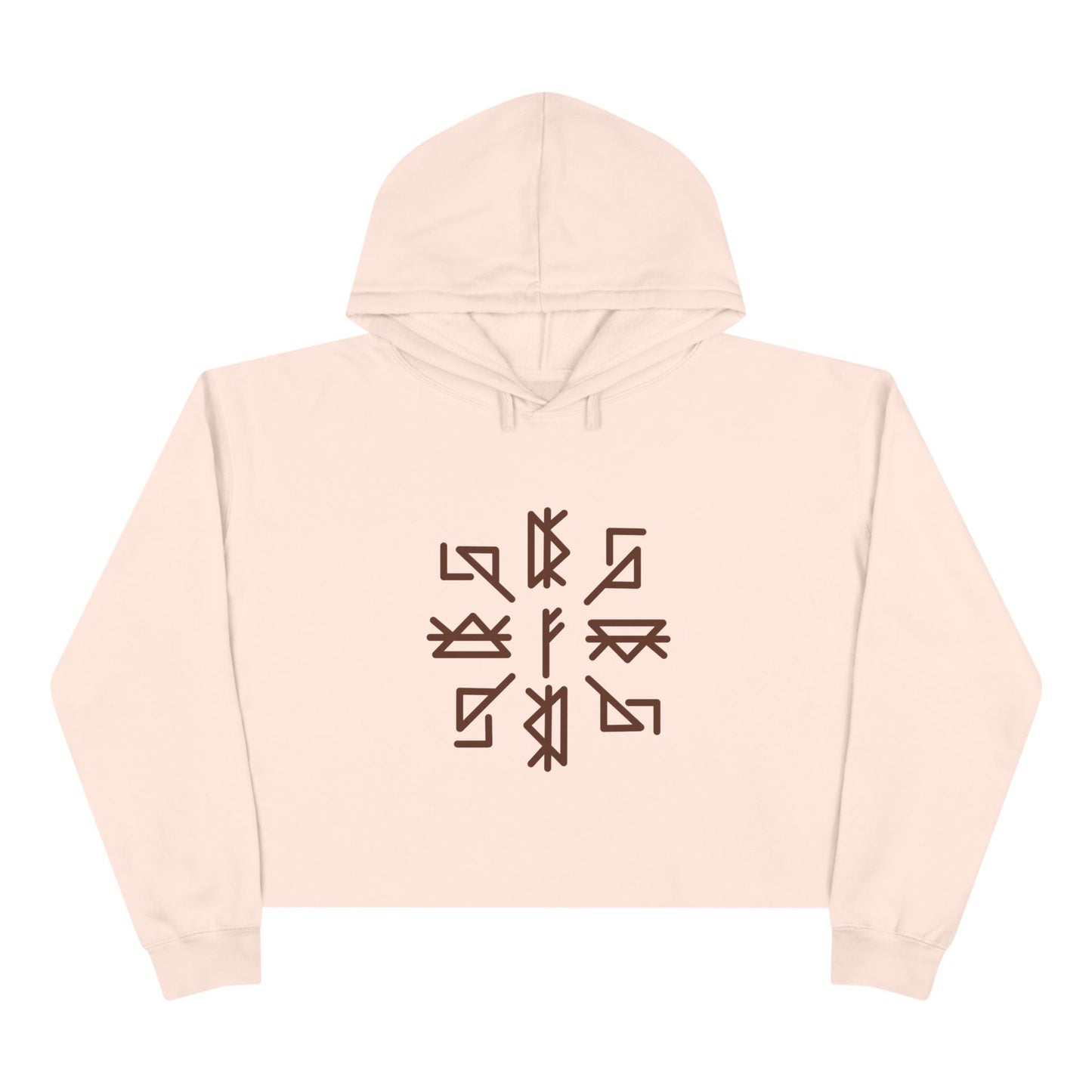 "Opening the way to obtaining the desired item" Crop Hoodie