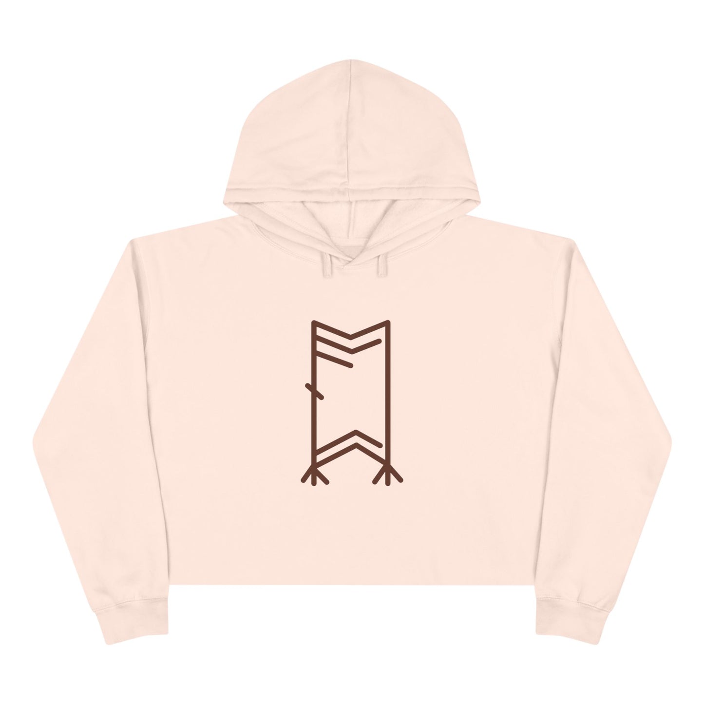 "Releasing someone else's words and projections from penetrating your energy field" Crop Hoodie