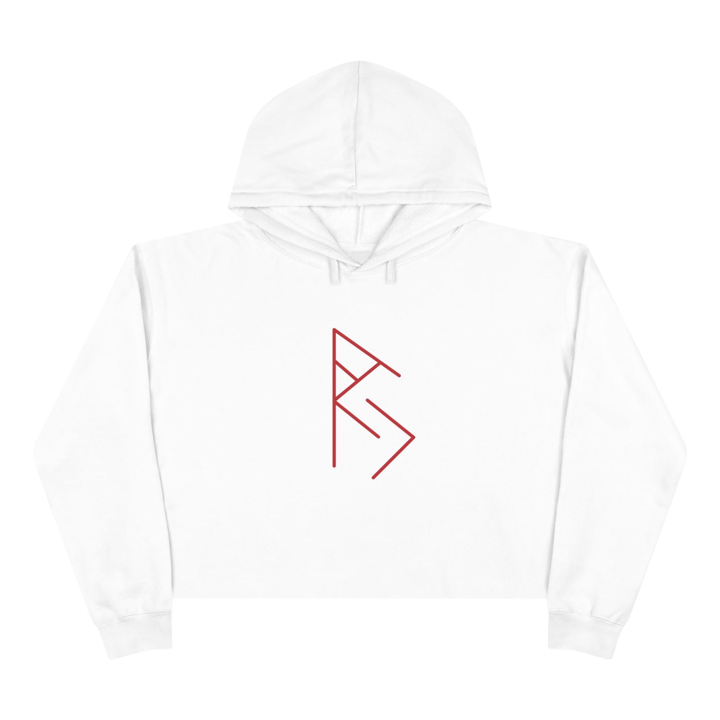 "Attracting streams of happiness!" Crop Hoodie