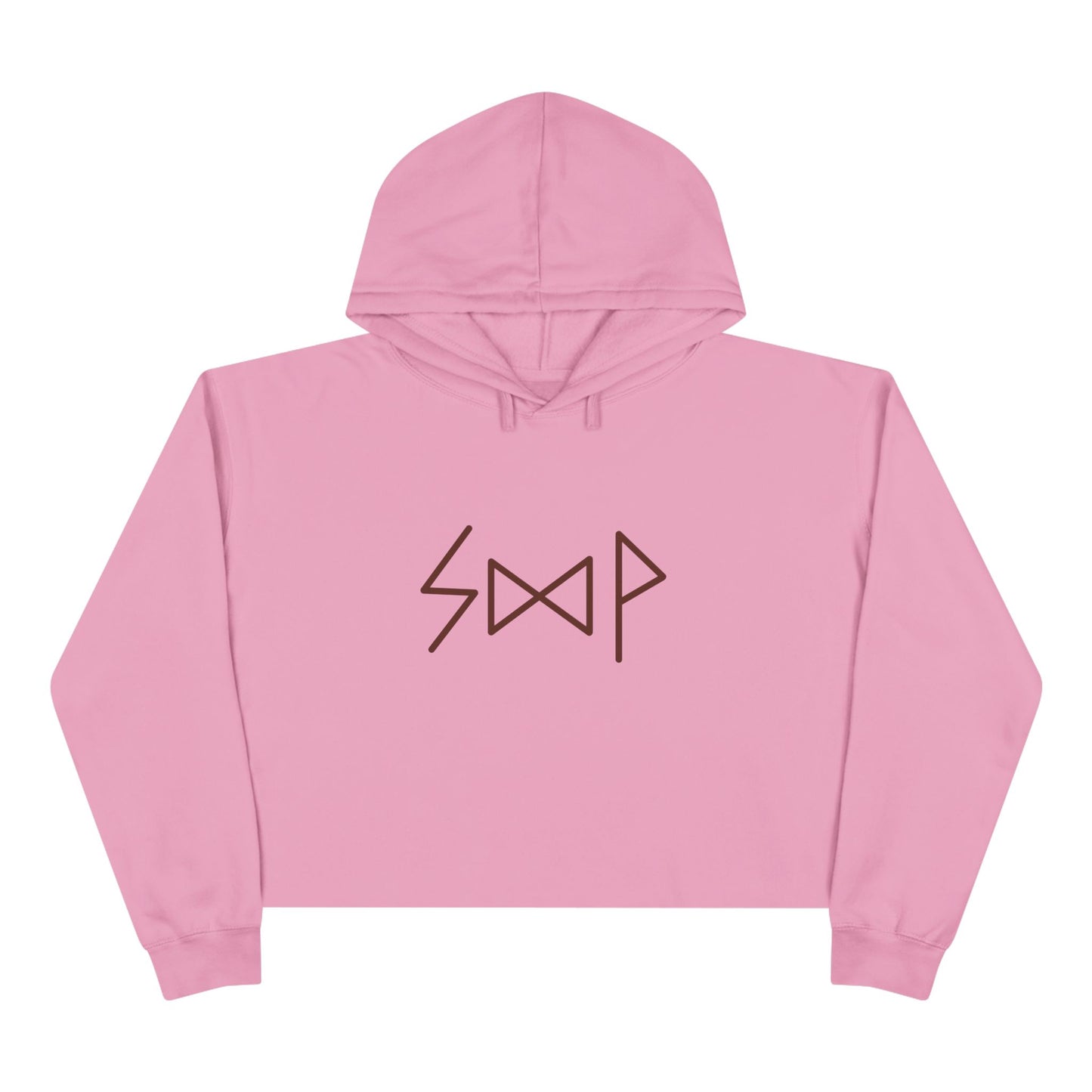 "A Successful Way Out of The Situation" Crop Hoodie