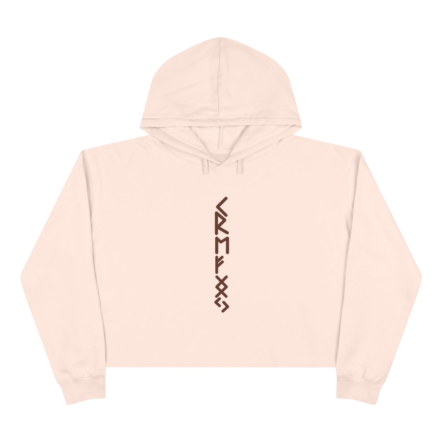 "Attract The Necessary Resources And Probabilities" Crop Hoodie