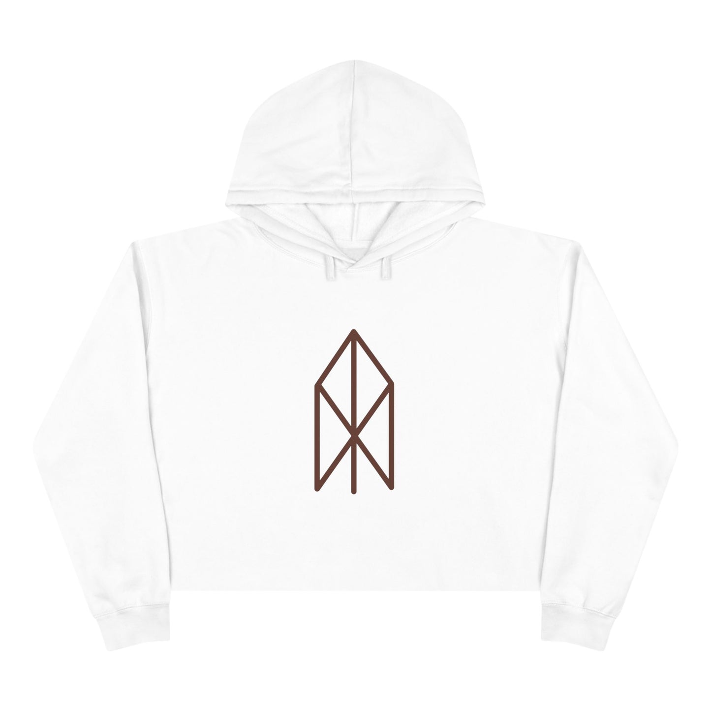 "Breakthrough in a situation" Crop Hoodie