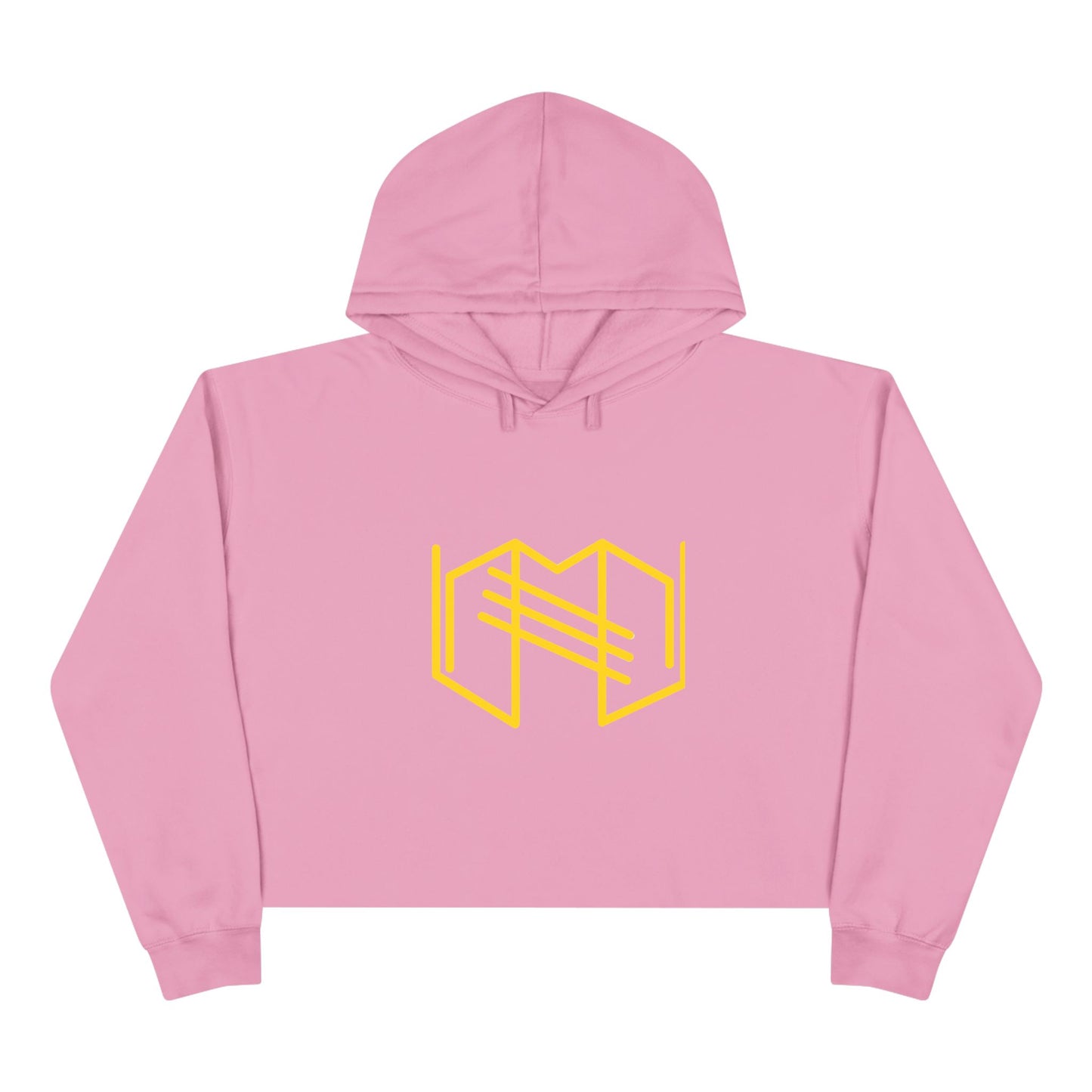 "Reversing (reverse action)" Crop Hoodie