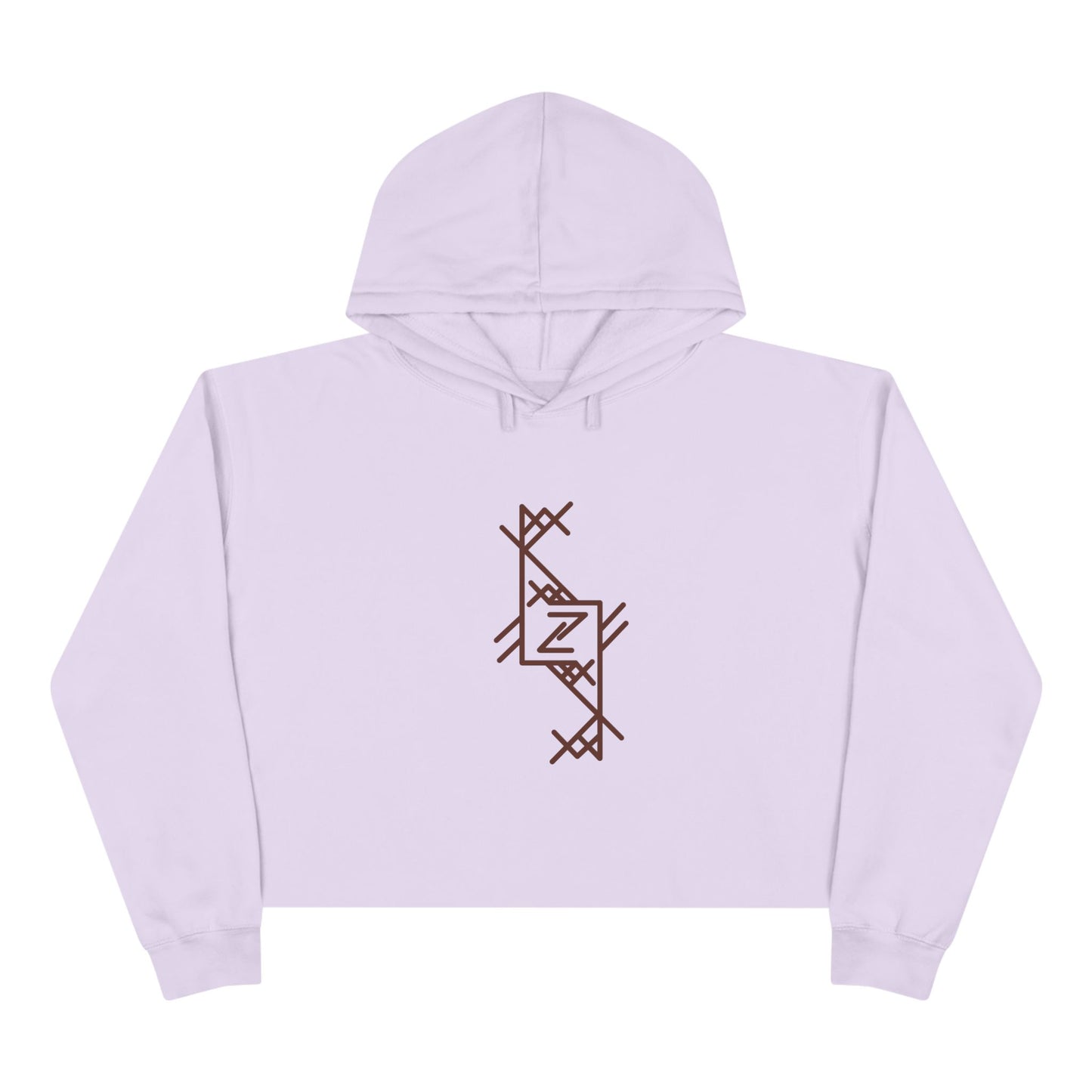 "Attitude to increase monetary income" Crop Hoodie