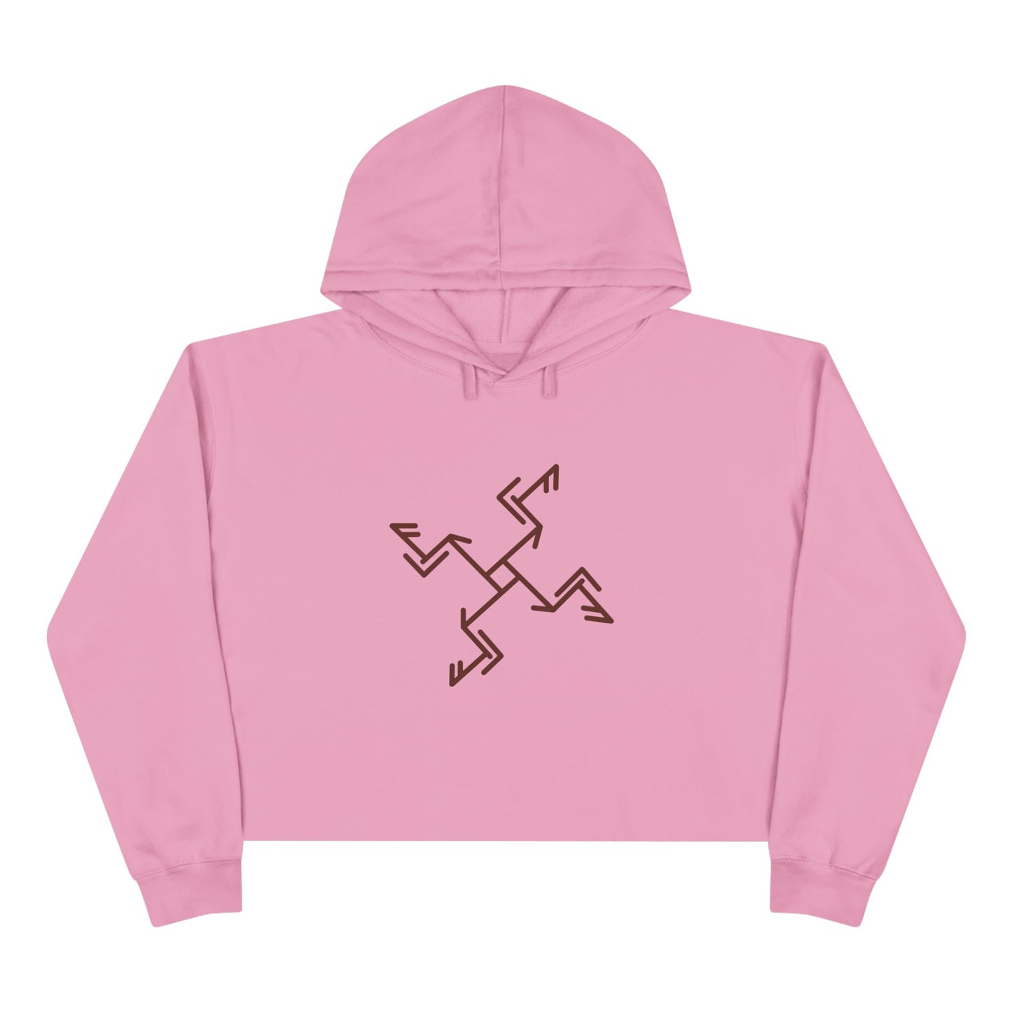 "A place of power" Crop Hoodie