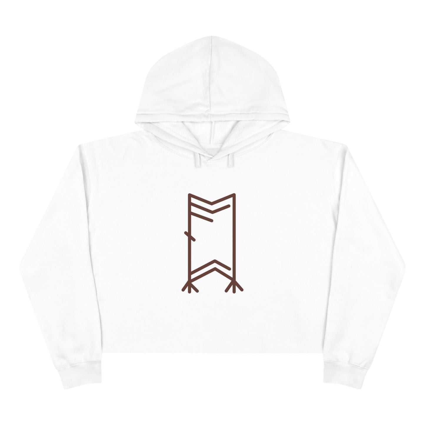 "Releasing someone else's words and projections from penetrating your energy field" Crop Hoodie