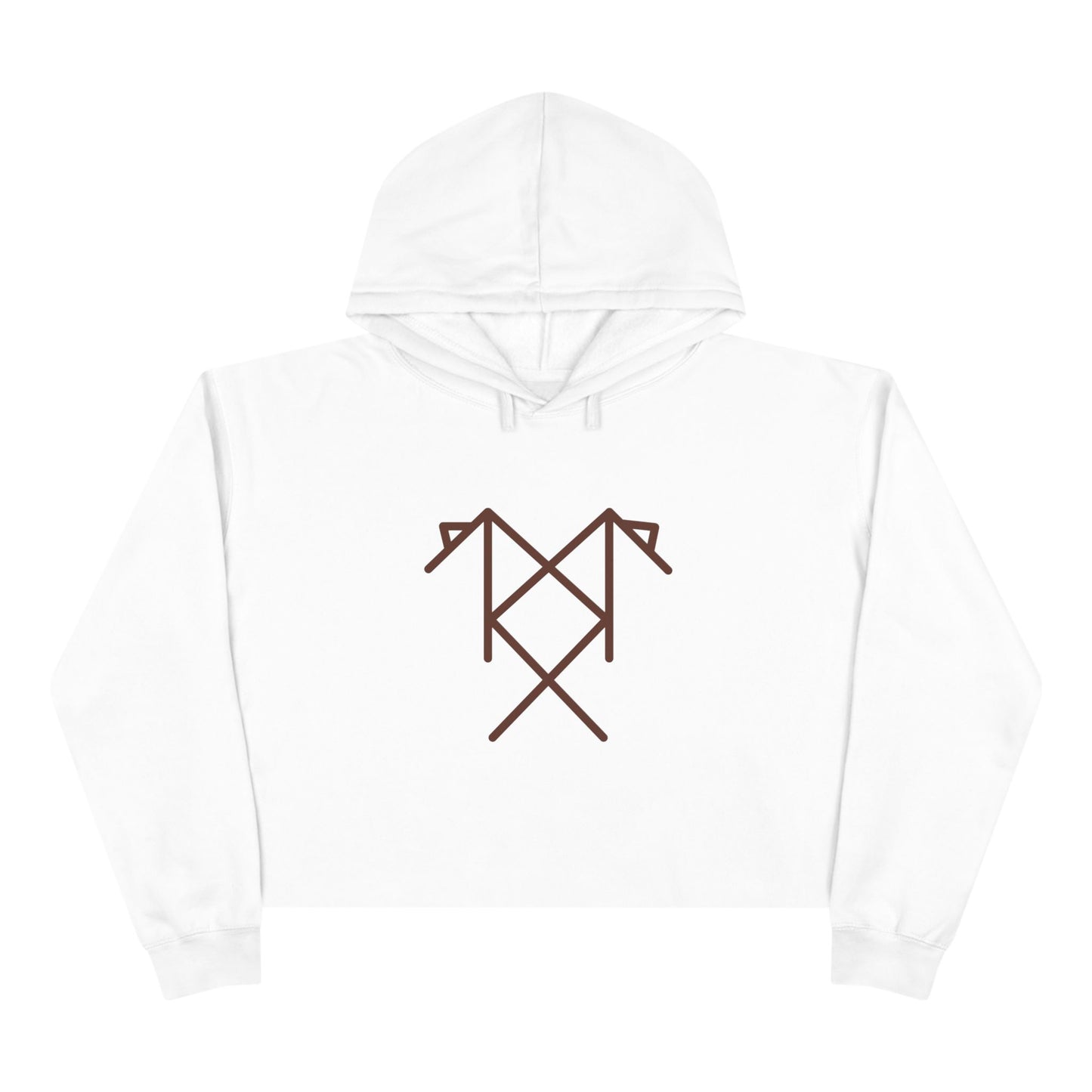 "Eliminate All Obstacles, Barriers, Blocks on Your Path to Achieve Any Goal" Crop Hoodie
