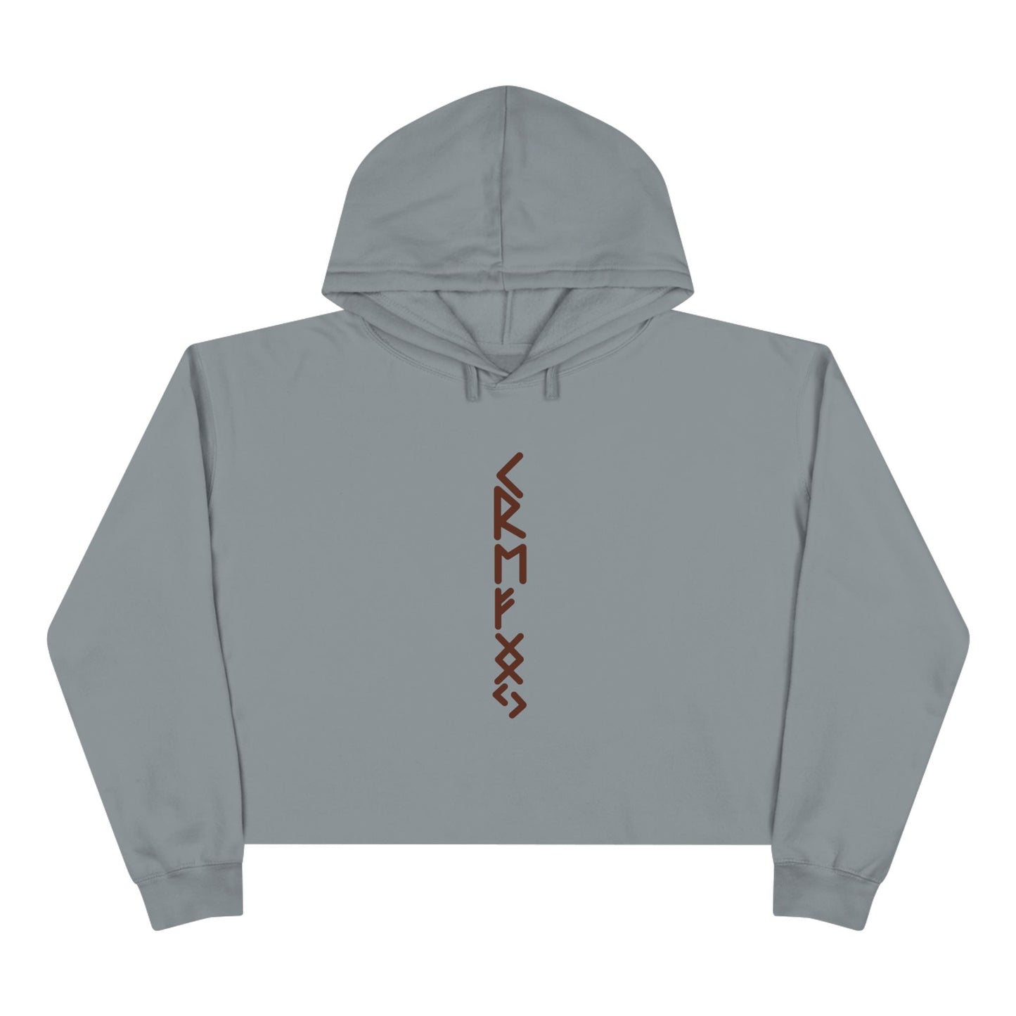 "Attract The Necessary Resources And Probabilities" Crop Hoodie