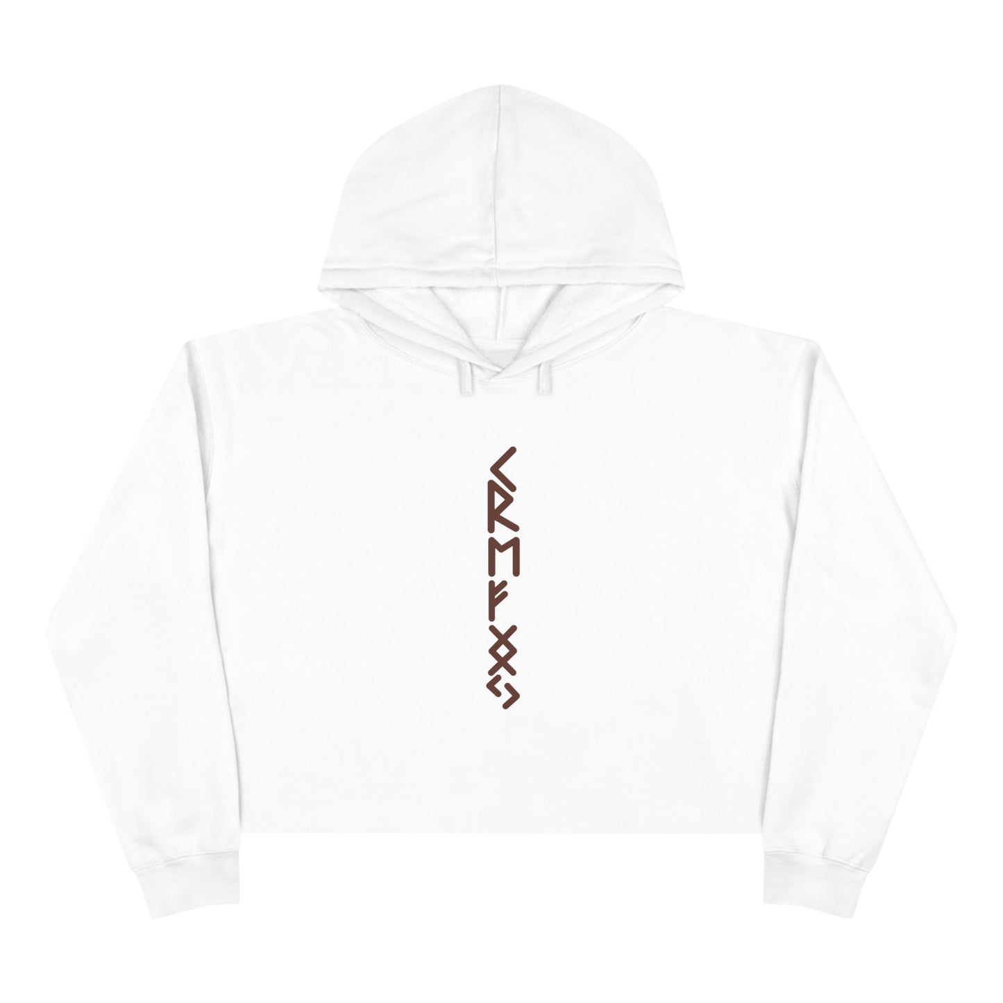 "Attract The Necessary Resources And Probabilities" Crop Hoodie