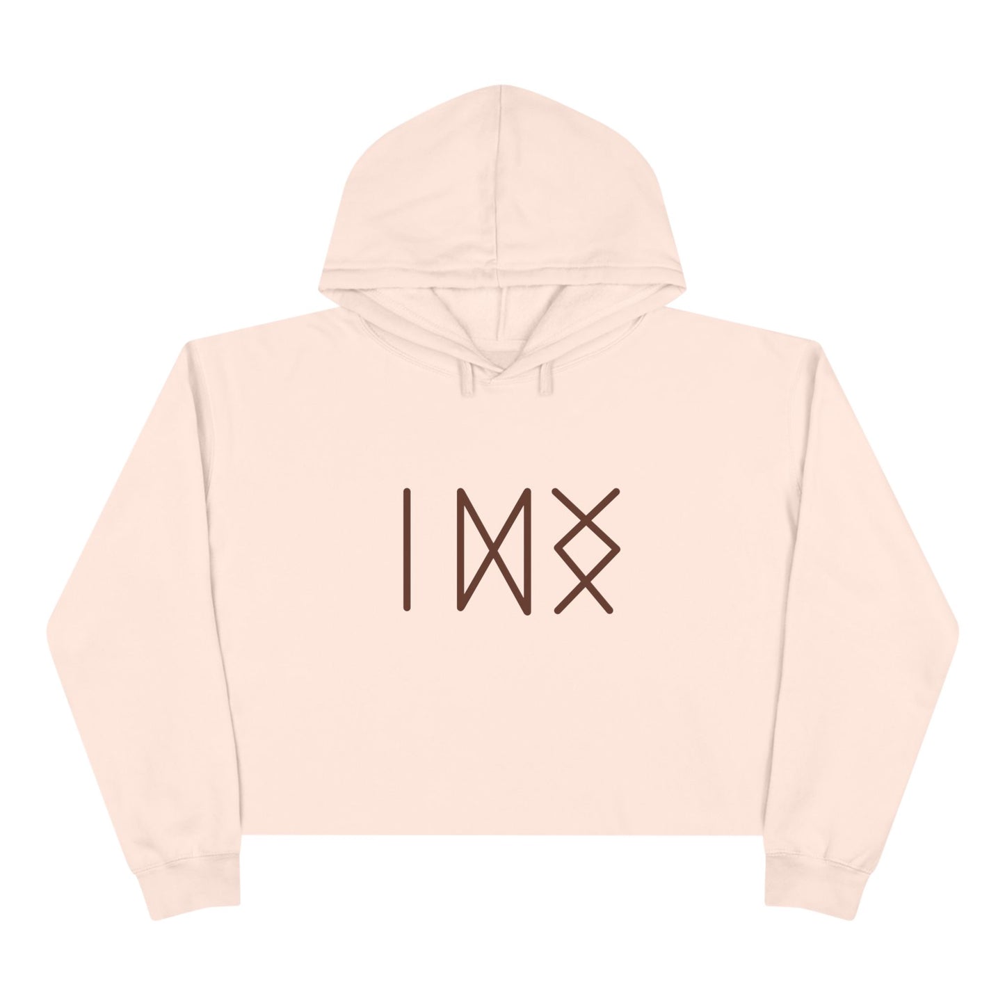 "Capable of Bringing Absolutely Any Sphere of Life From a State of Stagnation To a Positive State" Crop Hoodie
