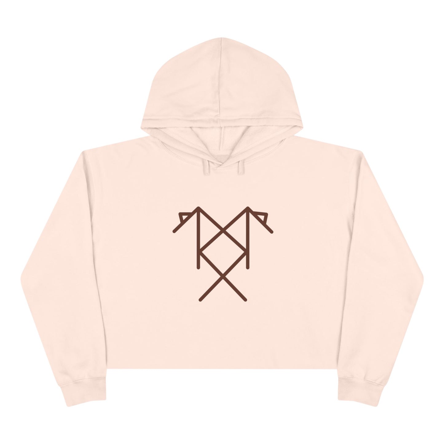 "Eliminate All Obstacles, Barriers, Blocks on Your Path to Achieve Any Goal" Crop Hoodie