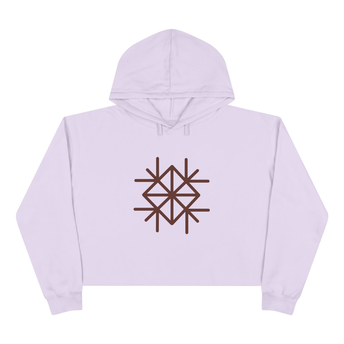 "A Universal Code That Can Cope With Any Problem Aimed at Positive Situations" Crop Hoodie