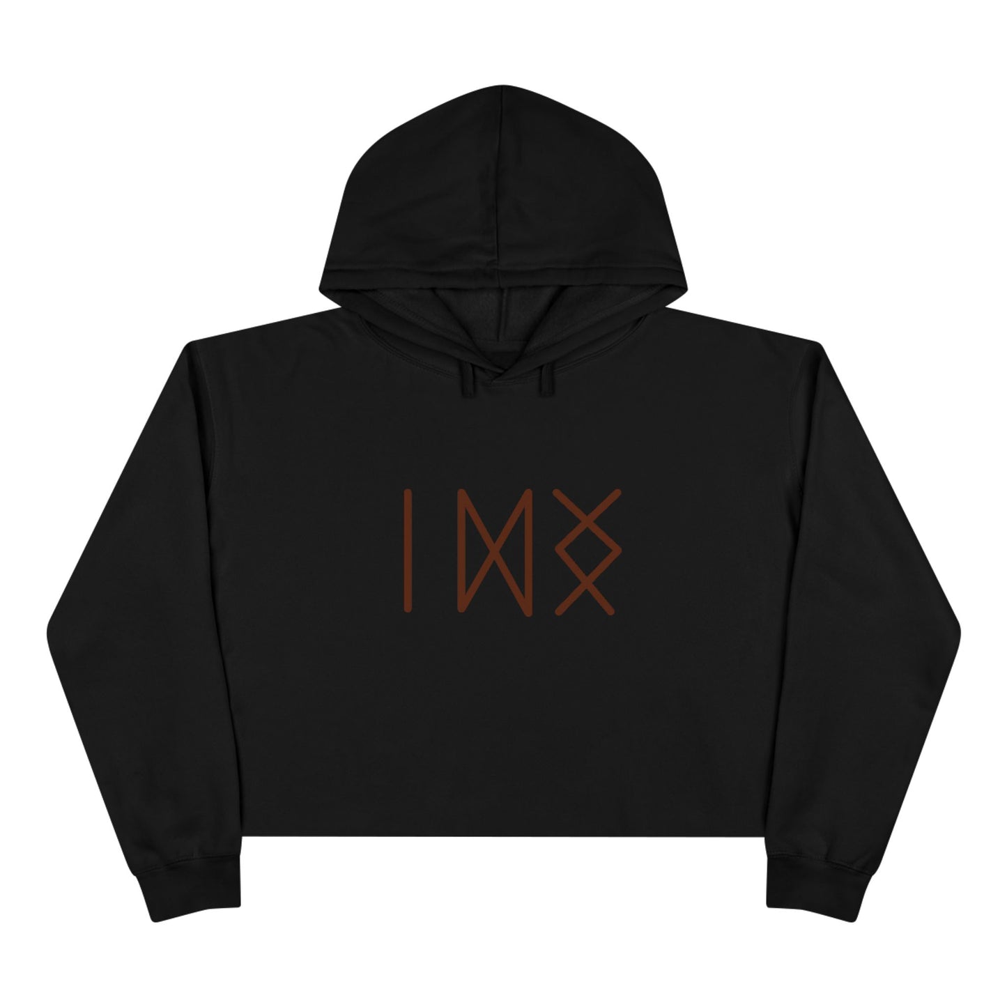 "Capable of Bringing Absolutely Any Sphere of Life From a State of Stagnation To a Positive State" Crop Hoodie