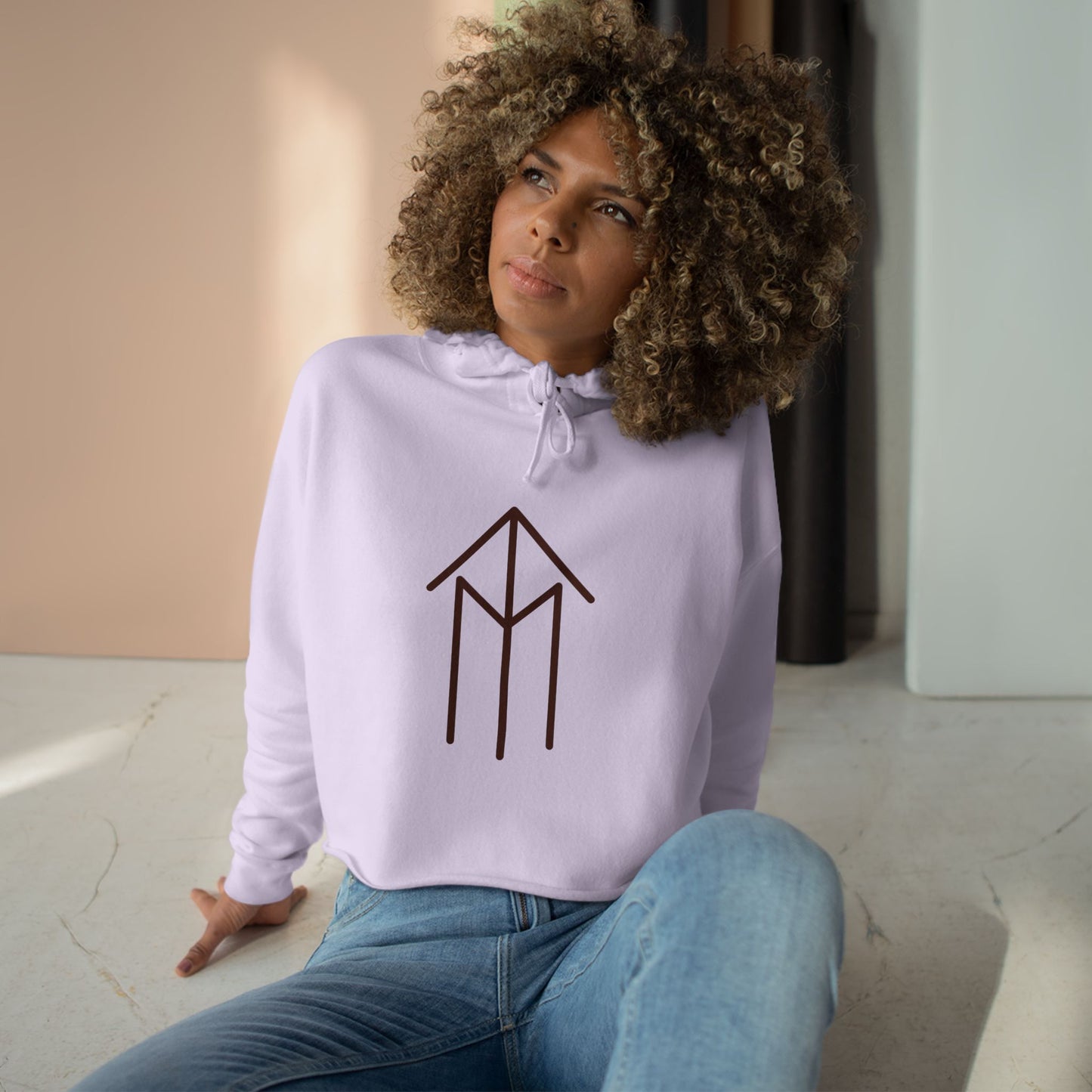 "For a breakthrough in any business" Crop Hoodie