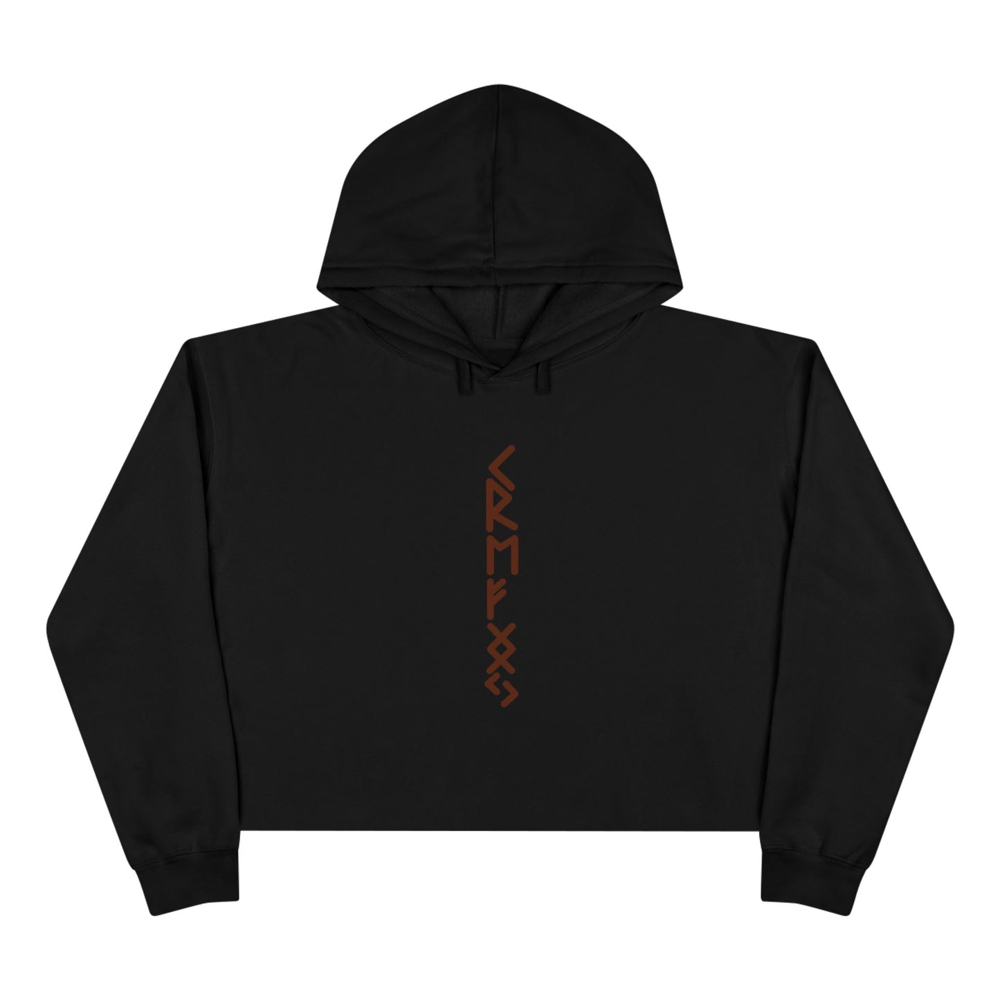 "Attract The Necessary Resources And Probabilities" Crop Hoodie