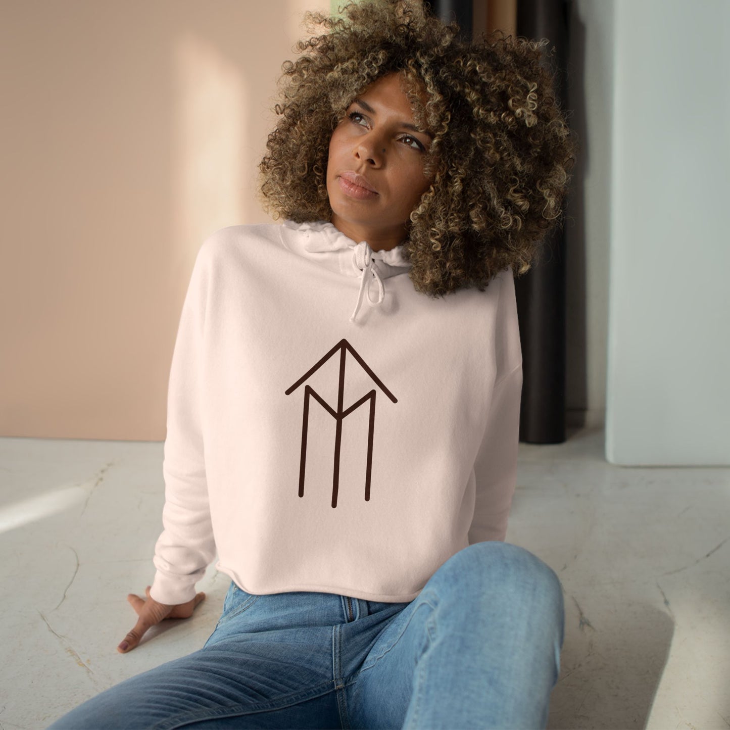 "For a breakthrough in any business" Crop Hoodie
