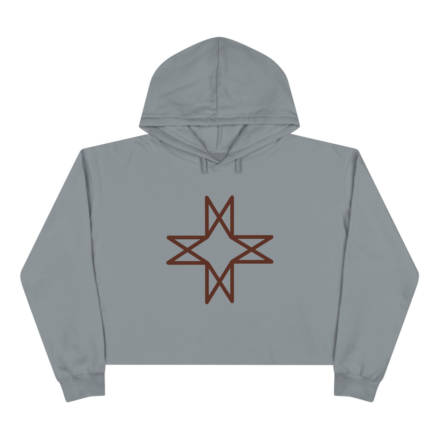 "Drop Anything That Bothers You for a Moment In Time" Crop Hoodie