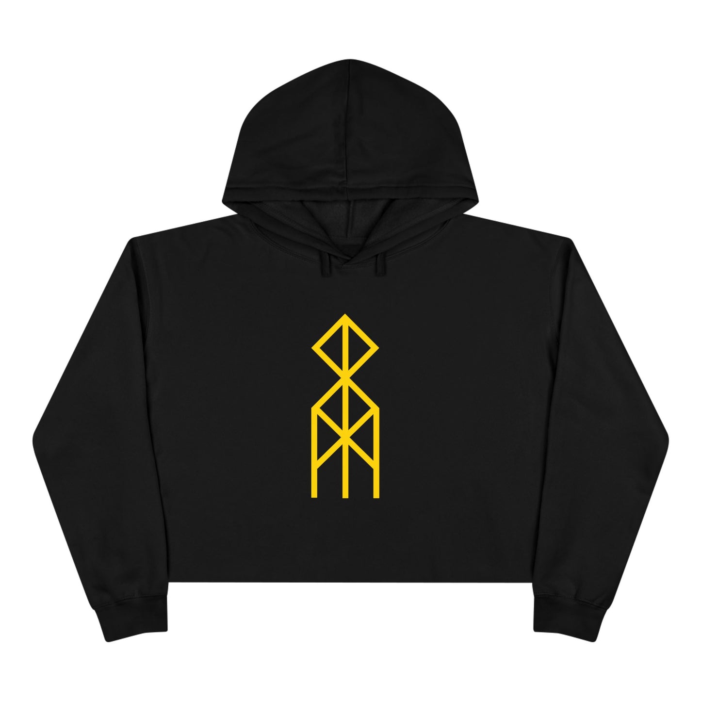 "Achieve a breakthrough in any stagnant situation" Crop Hoodie