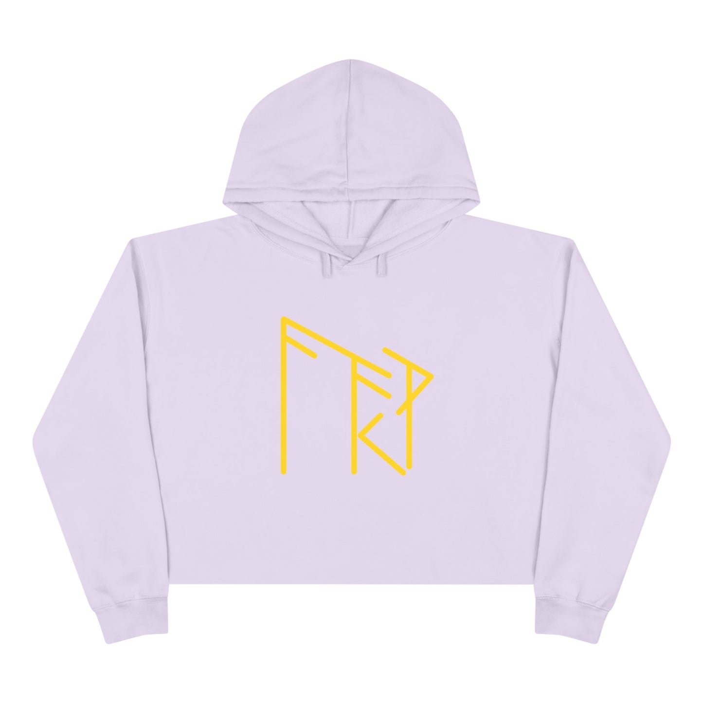 "Attracting good luck" Crop Hoodie