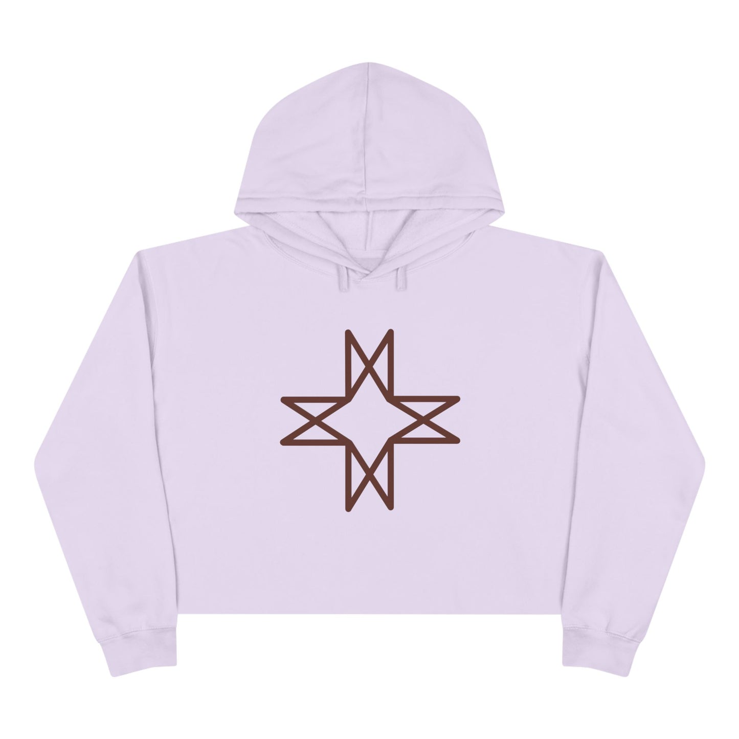 "Drop Anything That Bothers You for a Moment In Time" Crop Hoodie
