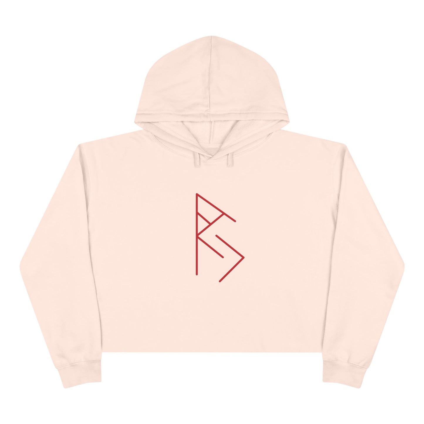 "Attracting streams of happiness!" Crop Hoodie