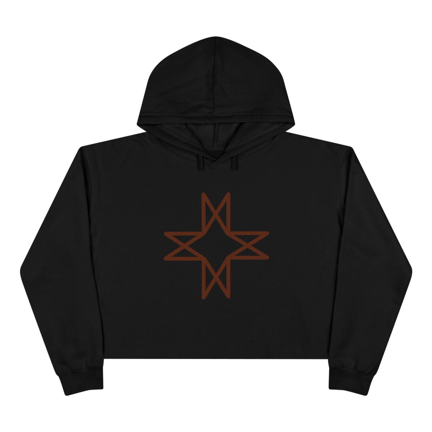 "Drop Anything That Bothers You for a Moment In Time" Crop Hoodie