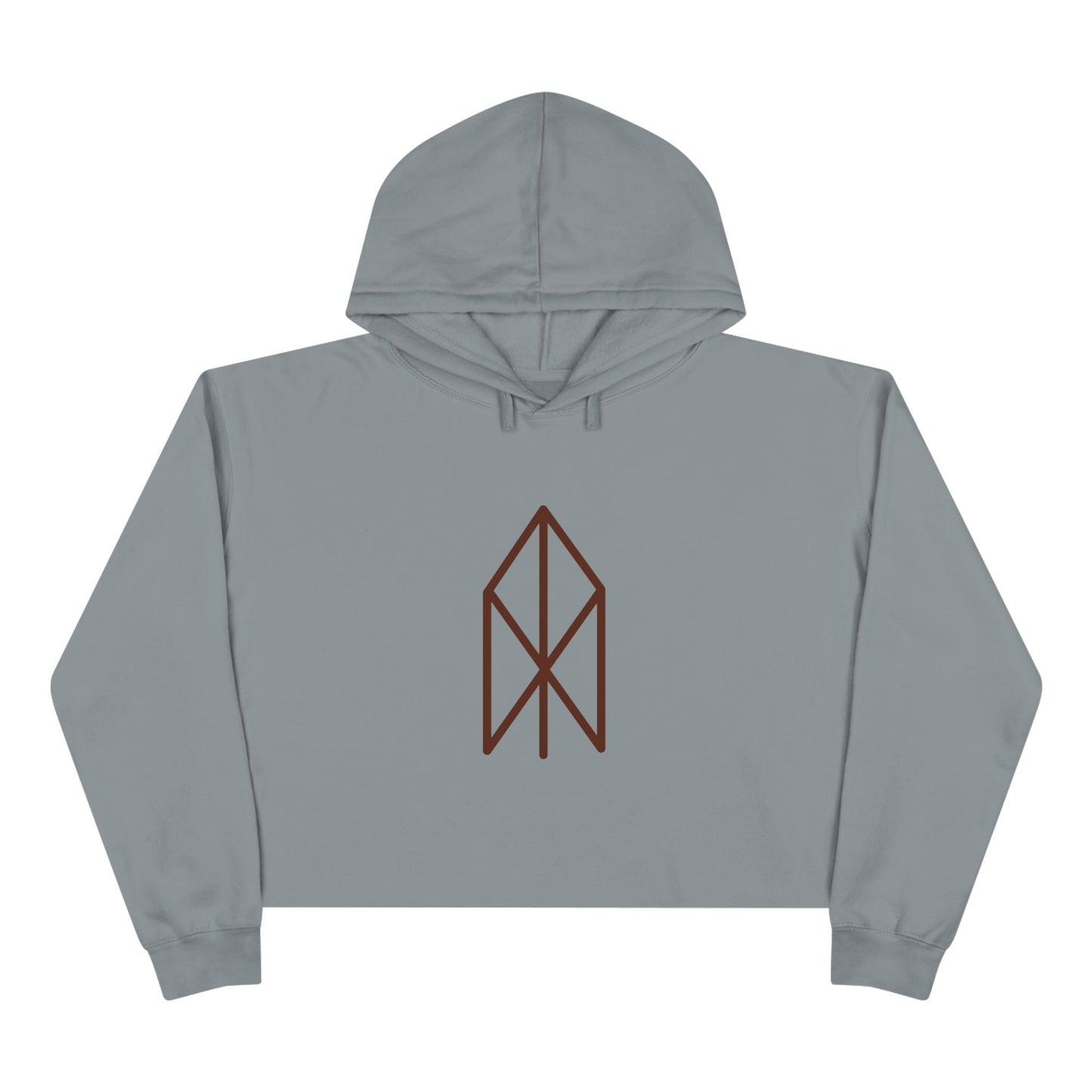 "Breakthrough in a situation" Crop Hoodie