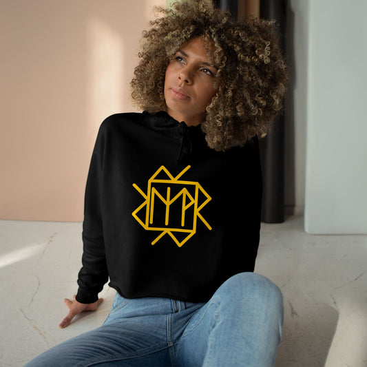 "The Way to Success" Crop Hoodie