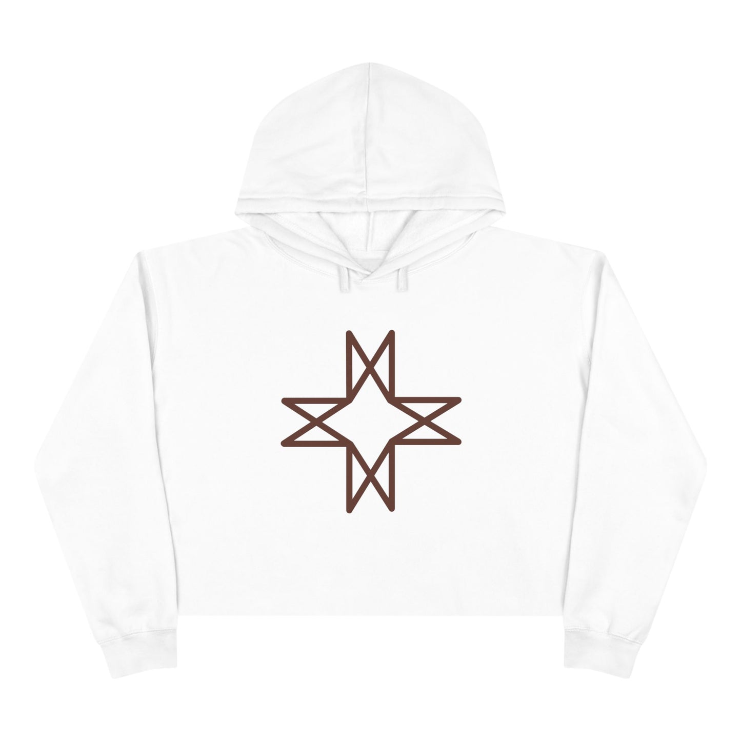 "Drop Anything That Bothers You for a Moment In Time" Crop Hoodie