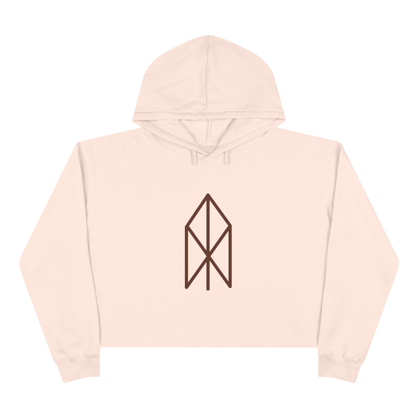"Breakthrough in a situation" Crop Hoodie