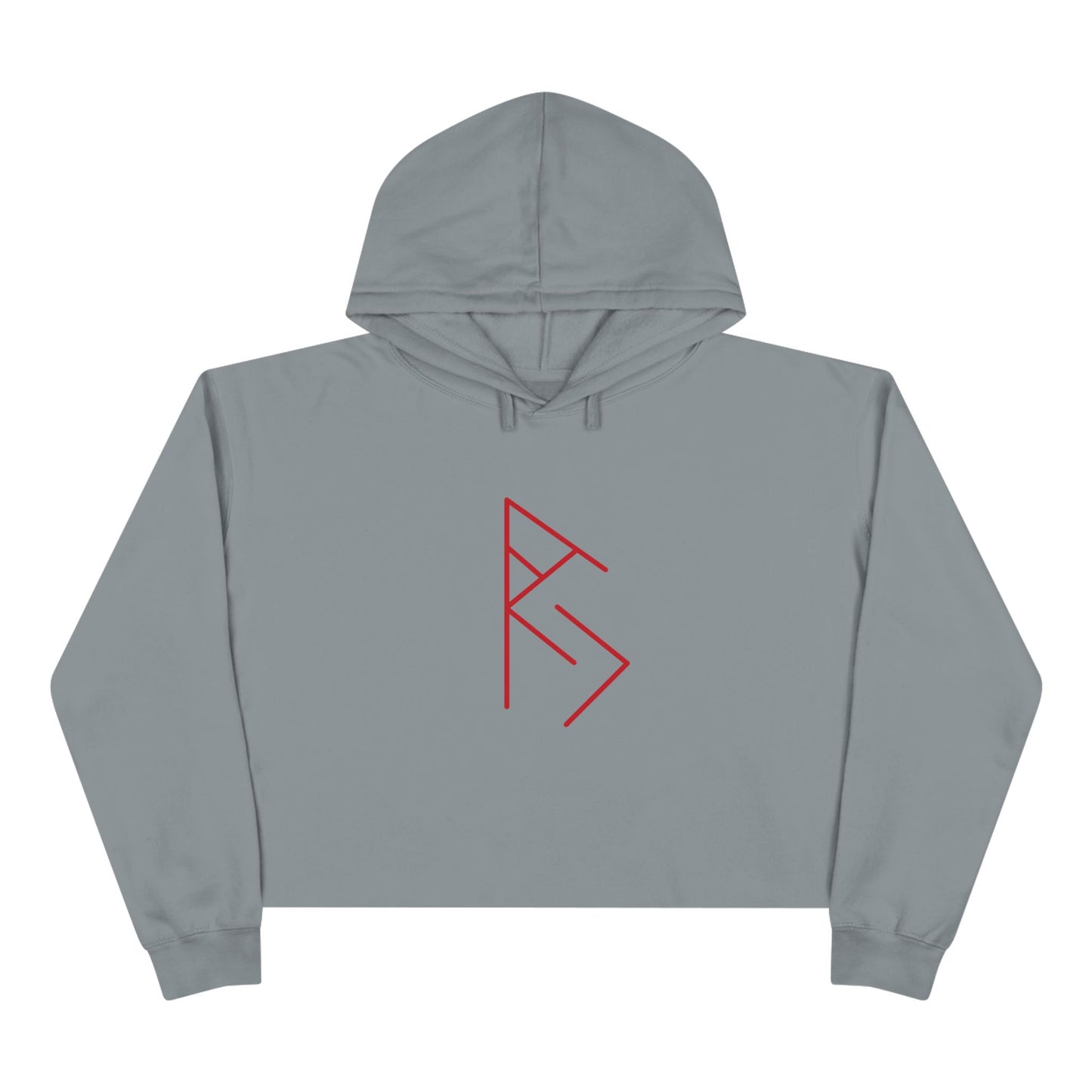 "Attracting streams of happiness!" Crop Hoodie
