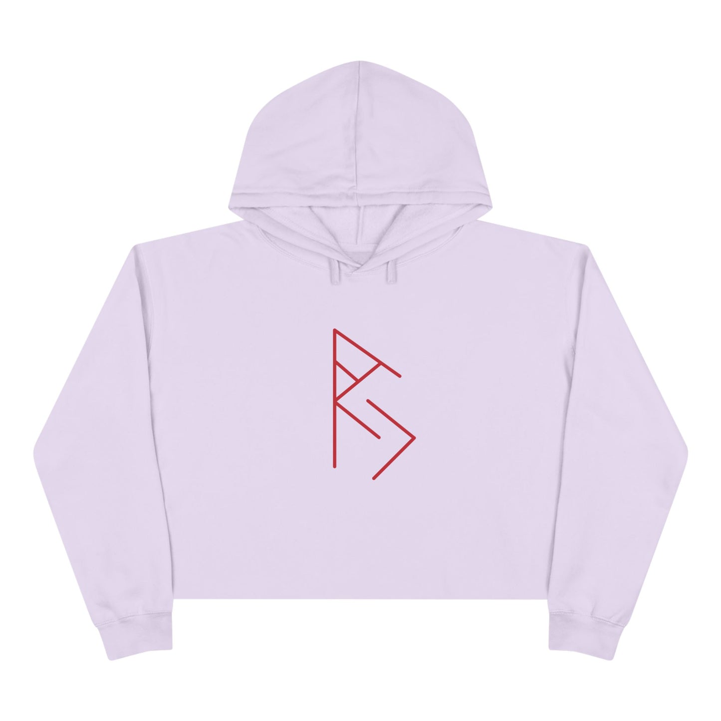 "Attracting streams of happiness!" Crop Hoodie