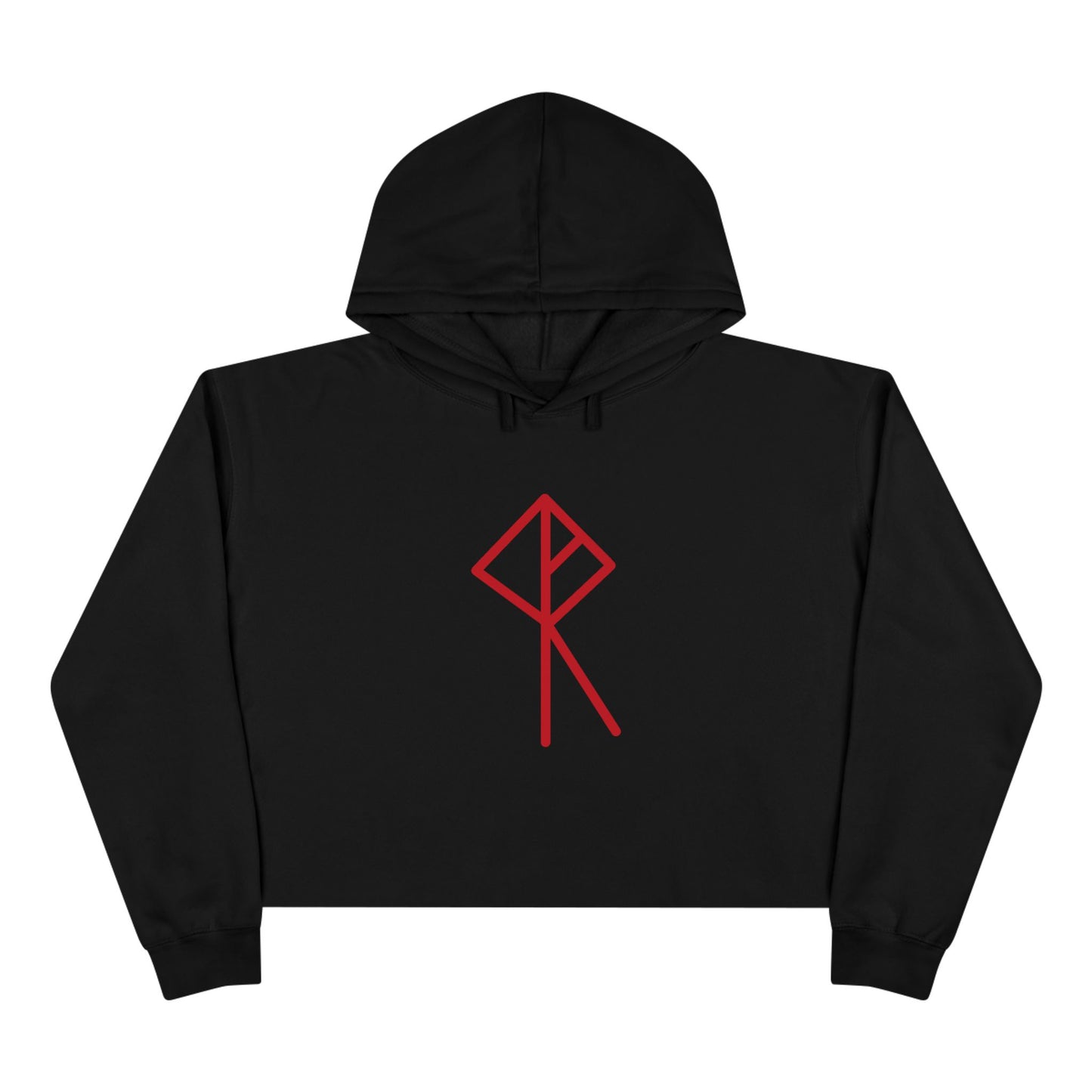 "You require additional sources of income" Crop Hoodie