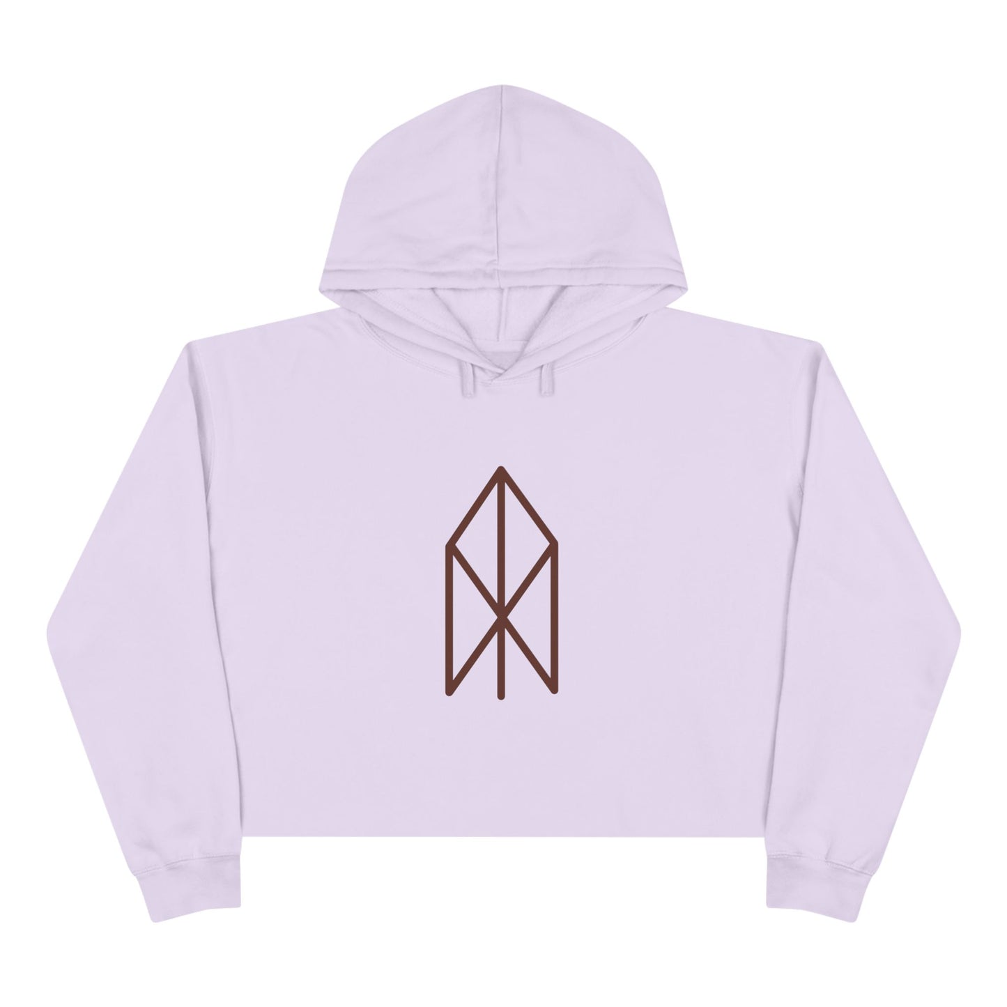 "Breakthrough in a situation" Crop Hoodie