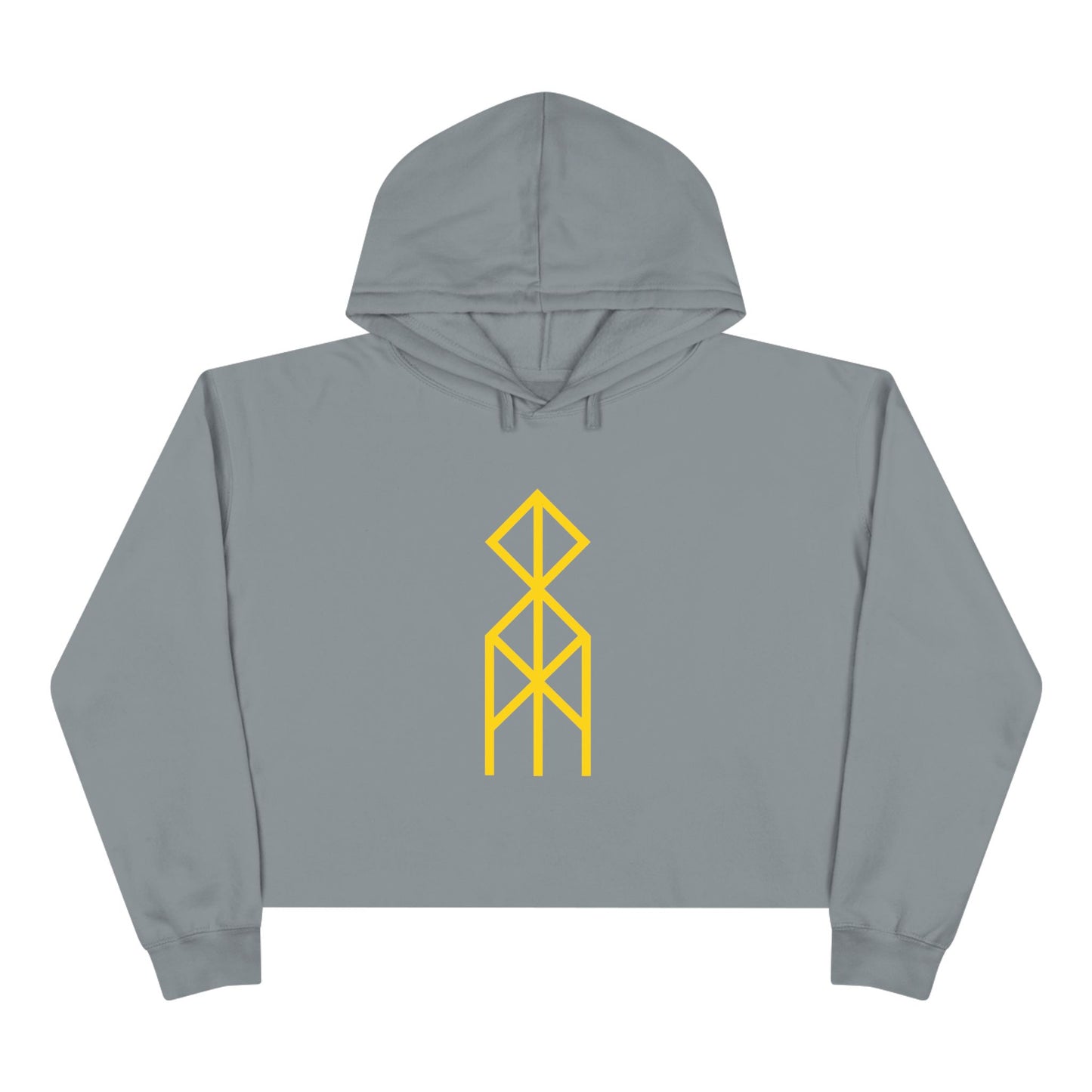 "Achieve a breakthrough in any stagnant situation" Crop Hoodie
