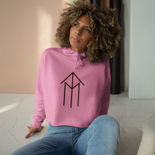"For a breakthrough in any business" Crop Hoodie