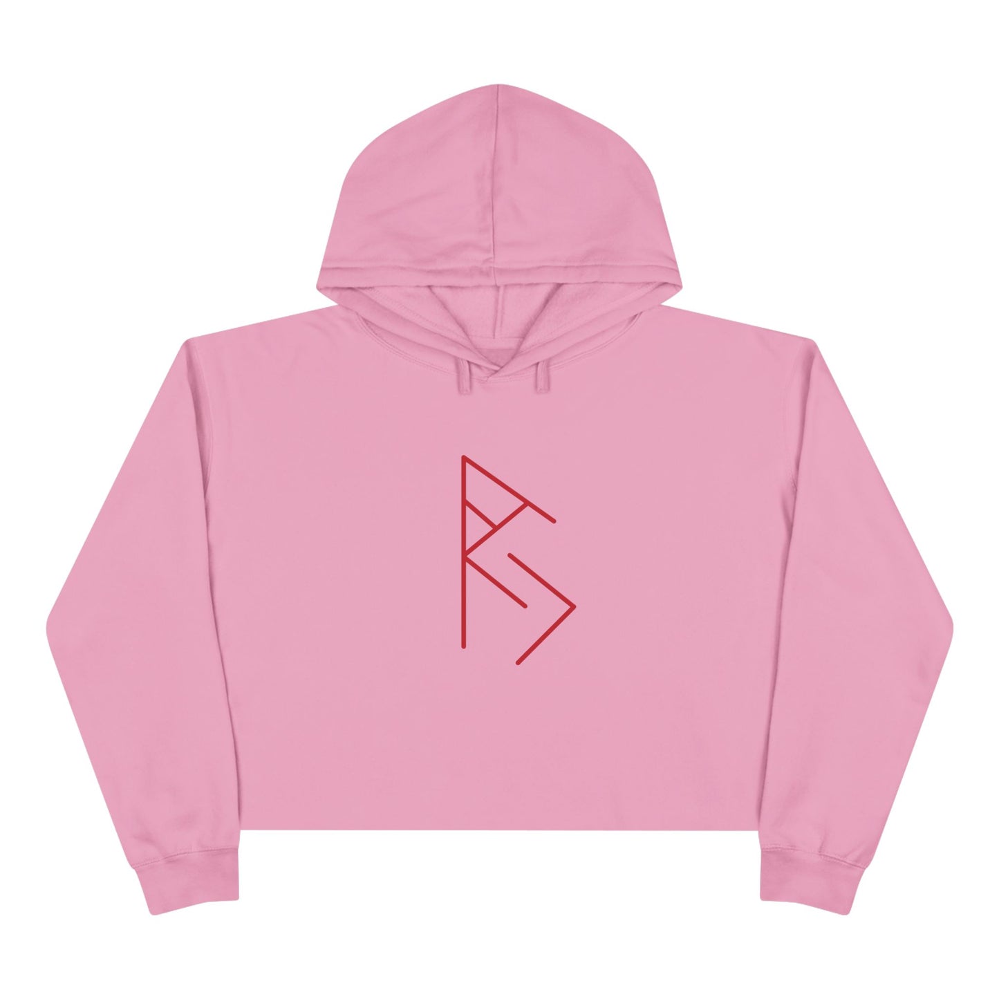 "Attracting streams of happiness!" Crop Hoodie