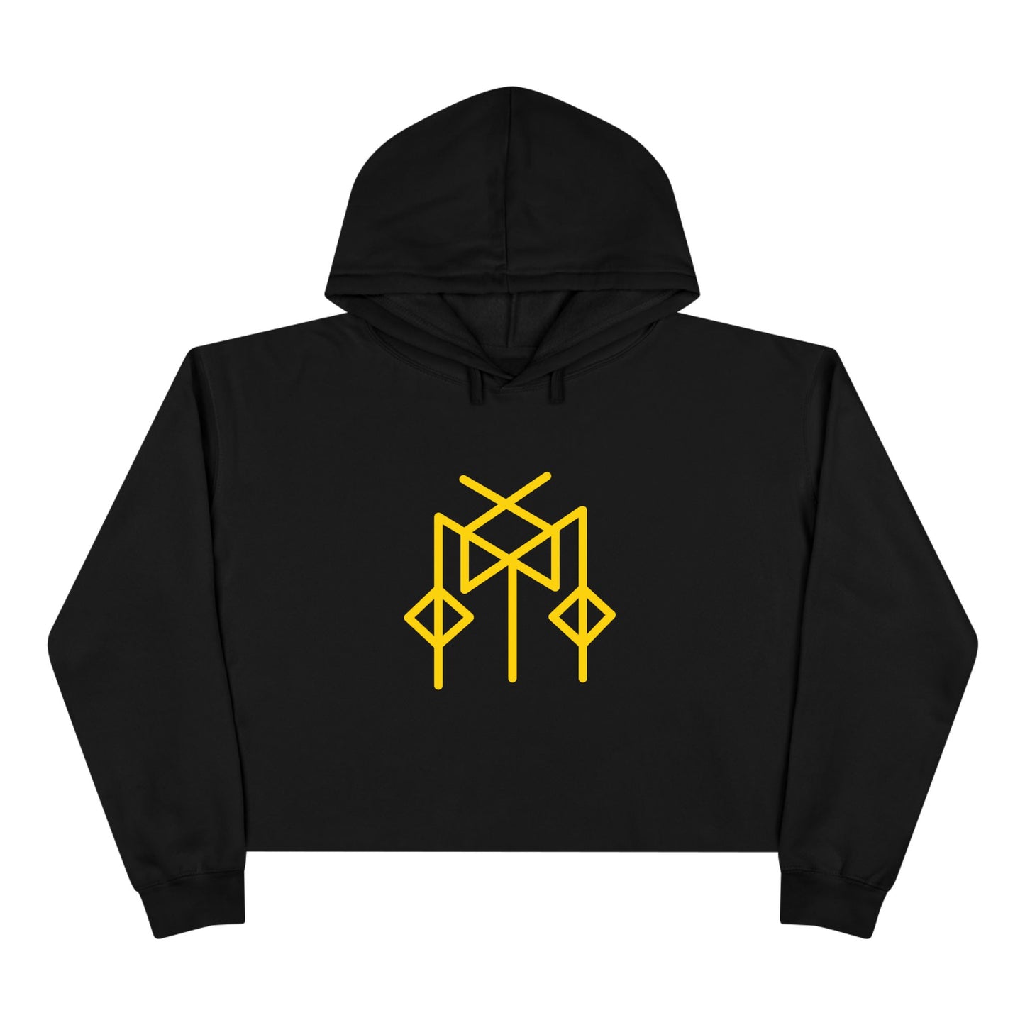 "A shift and transformation of the situation" Crop Hoodie