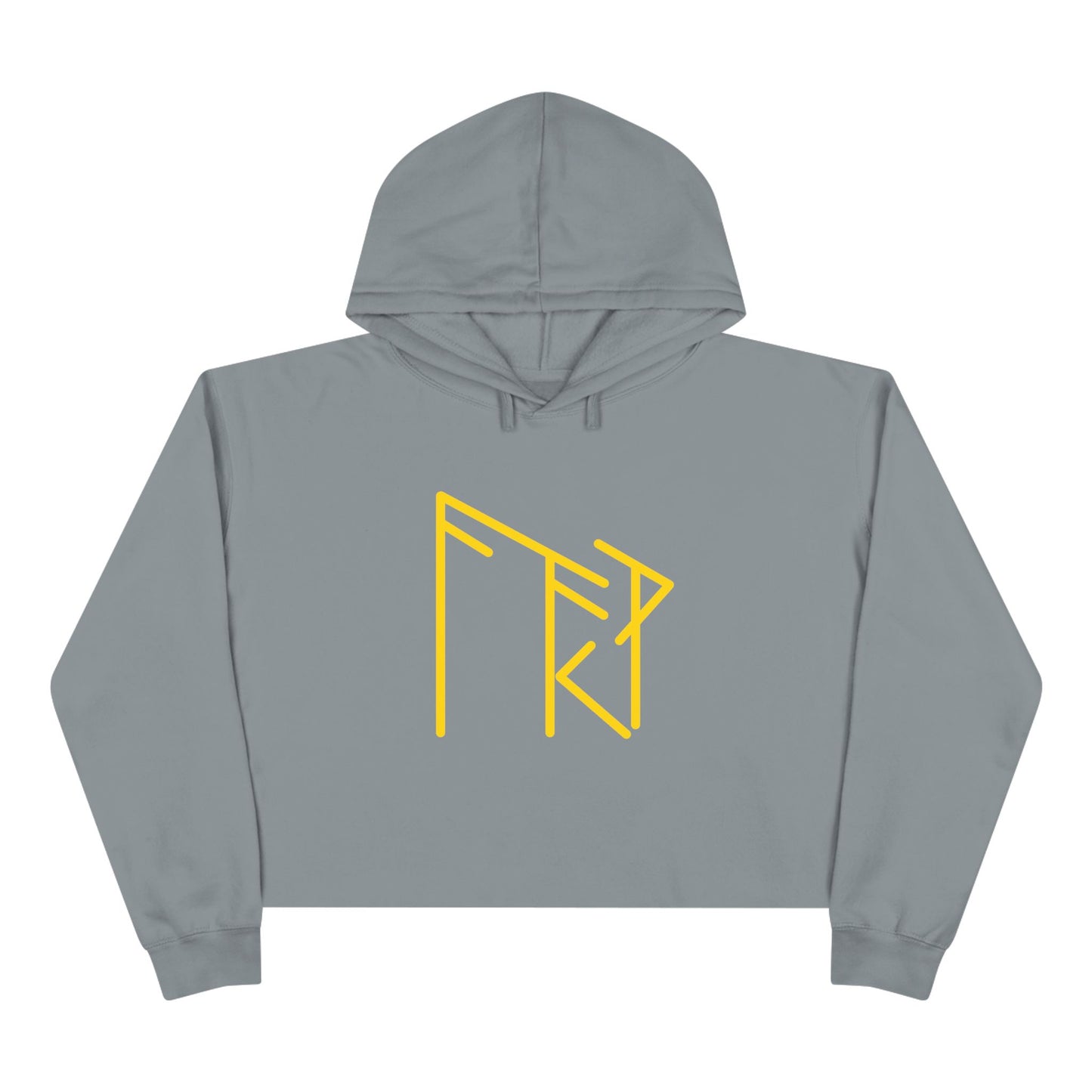 "Attracting good luck" Crop Hoodie