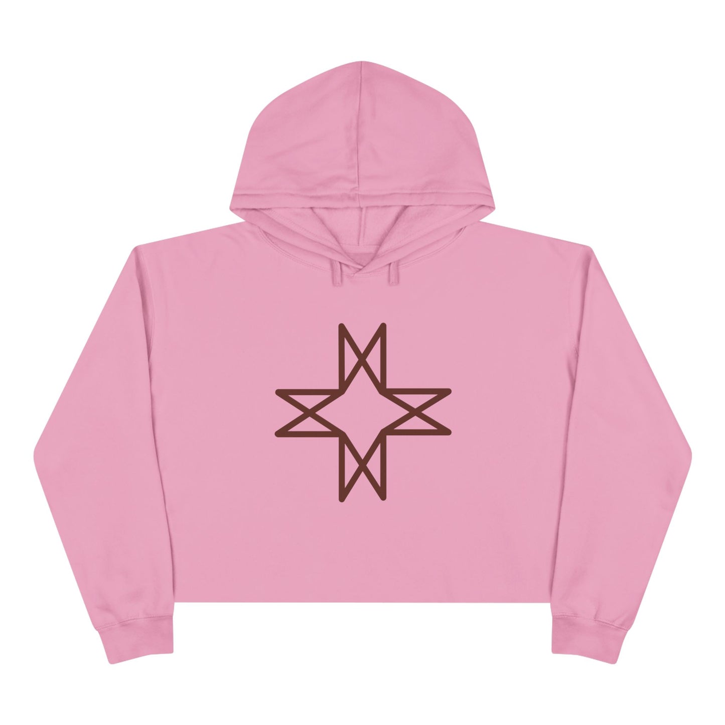 "Drop Anything That Bothers You for a Moment In Time" Crop Hoodie