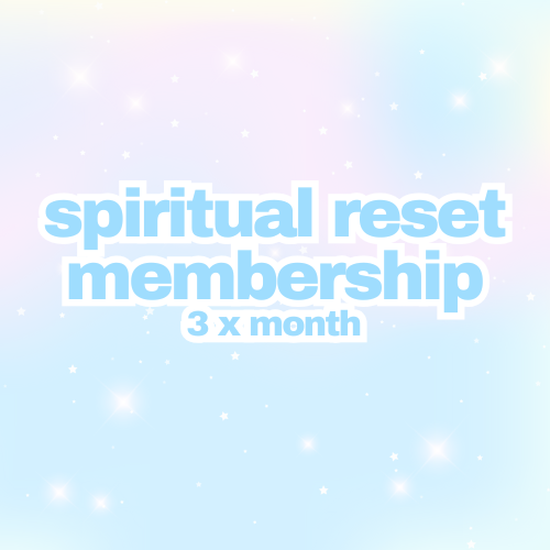Spiritual Reset Membership 3 x (Recurring, Monthly)