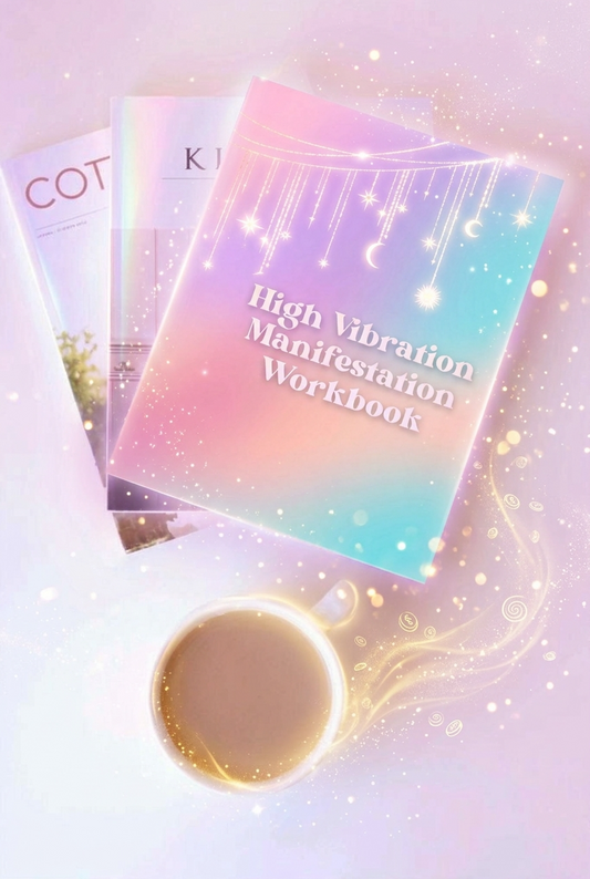 High Vibration Manifestation Workbook: Unlocking Manifestation Techniques, Exercises and Tools for Creating Wealth, Abundance, Success and Happiness, Manifestation & Spirituality