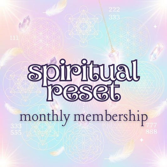 Spiritual Reset Membership (Recurring, Monthly)