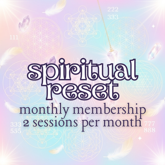 Spiritual Reset Membership 2 x (Recurring, Monthly)